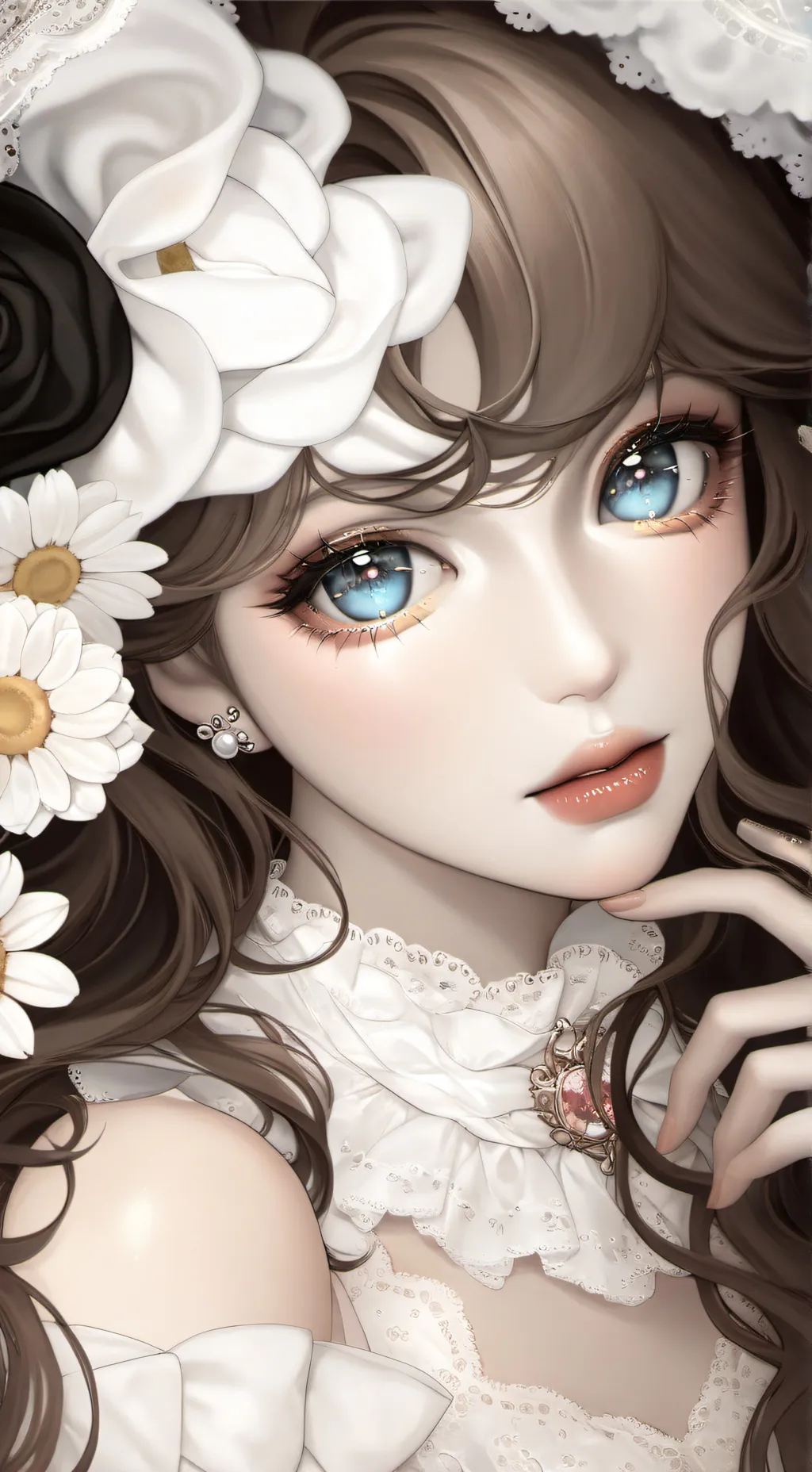 ai character: lia sister/lily background