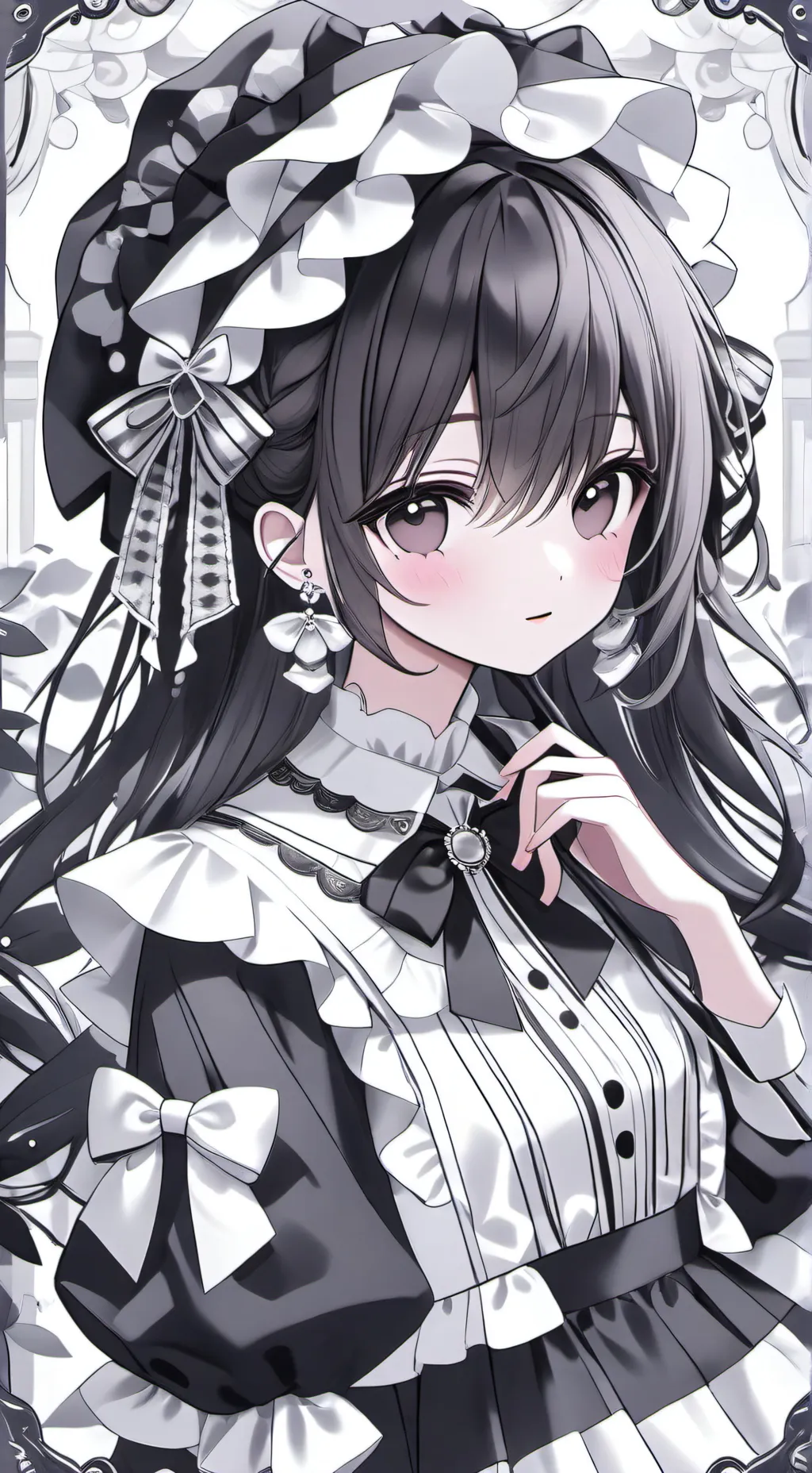 ai character: ellie Lucker background