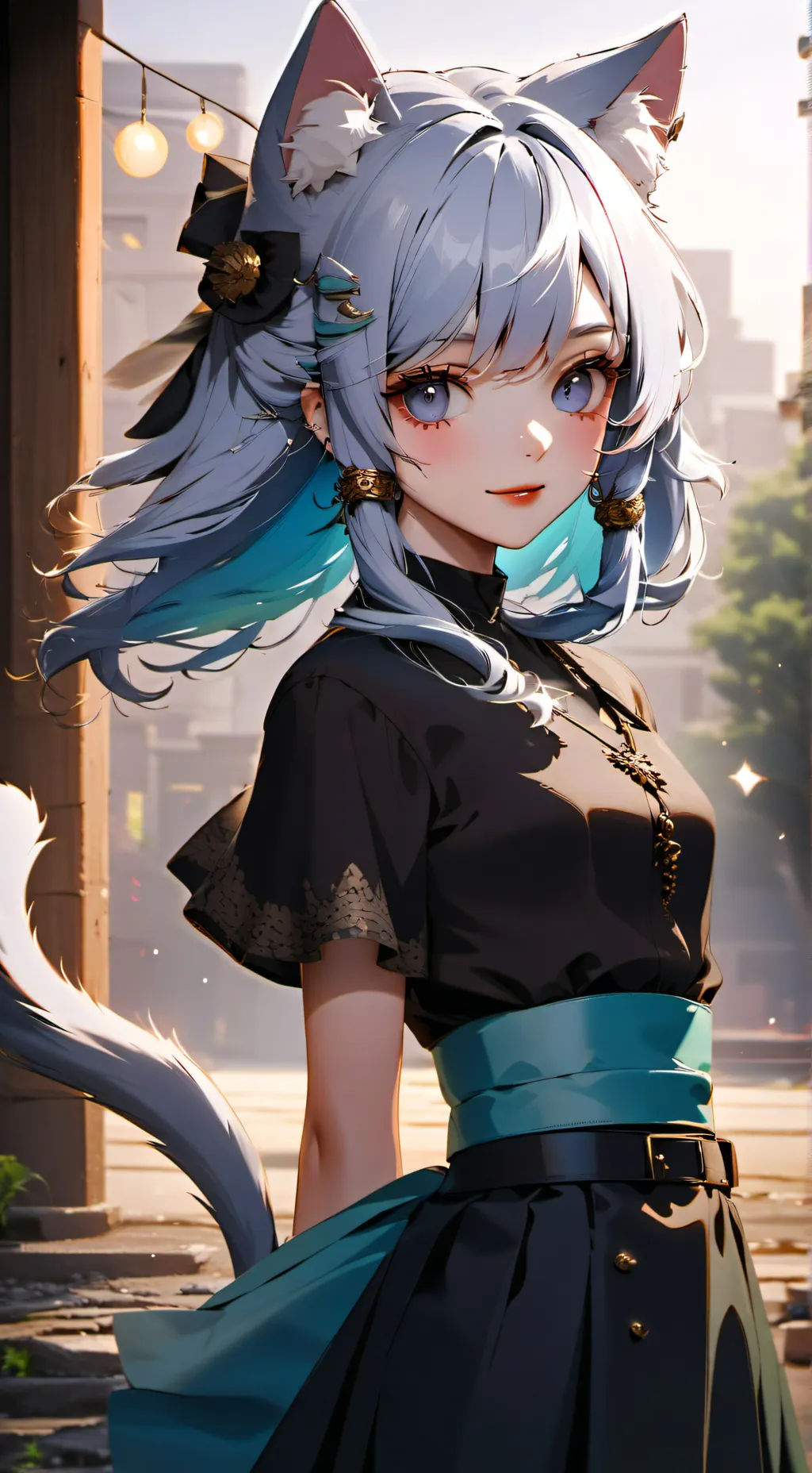 ai character: (first Talkie) mha background