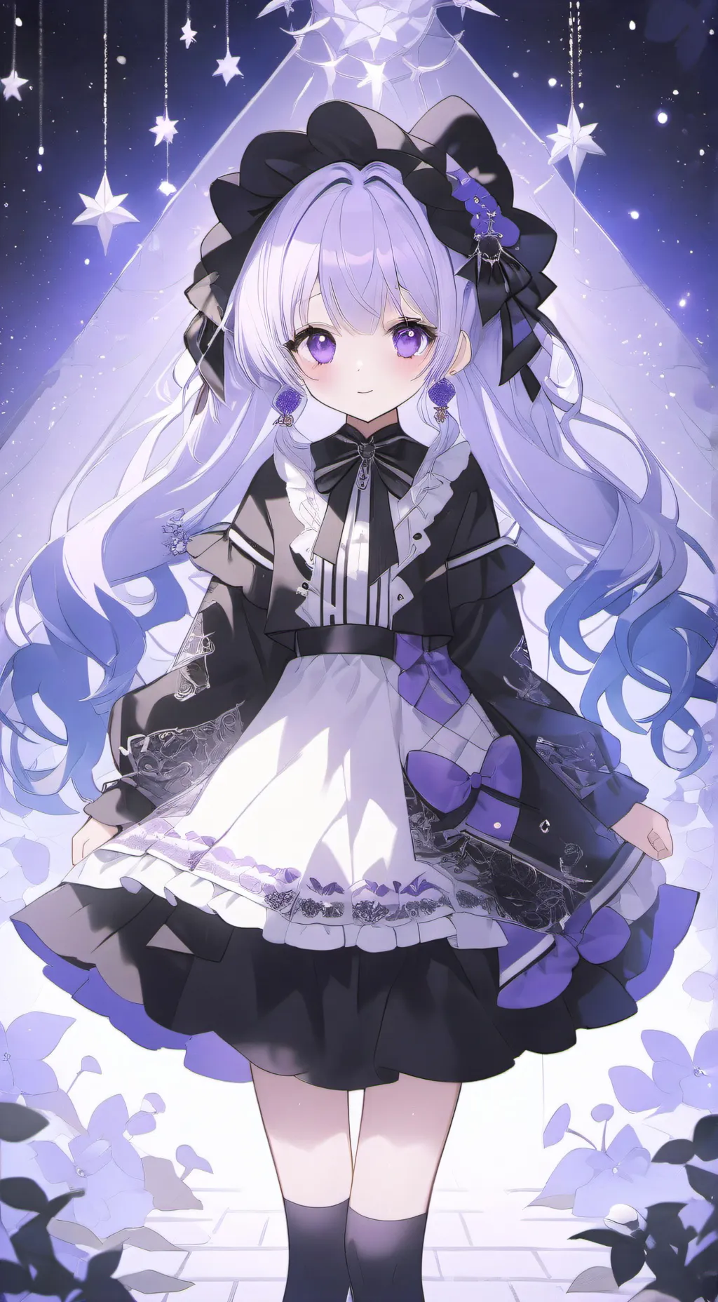 ai character: Marine  background