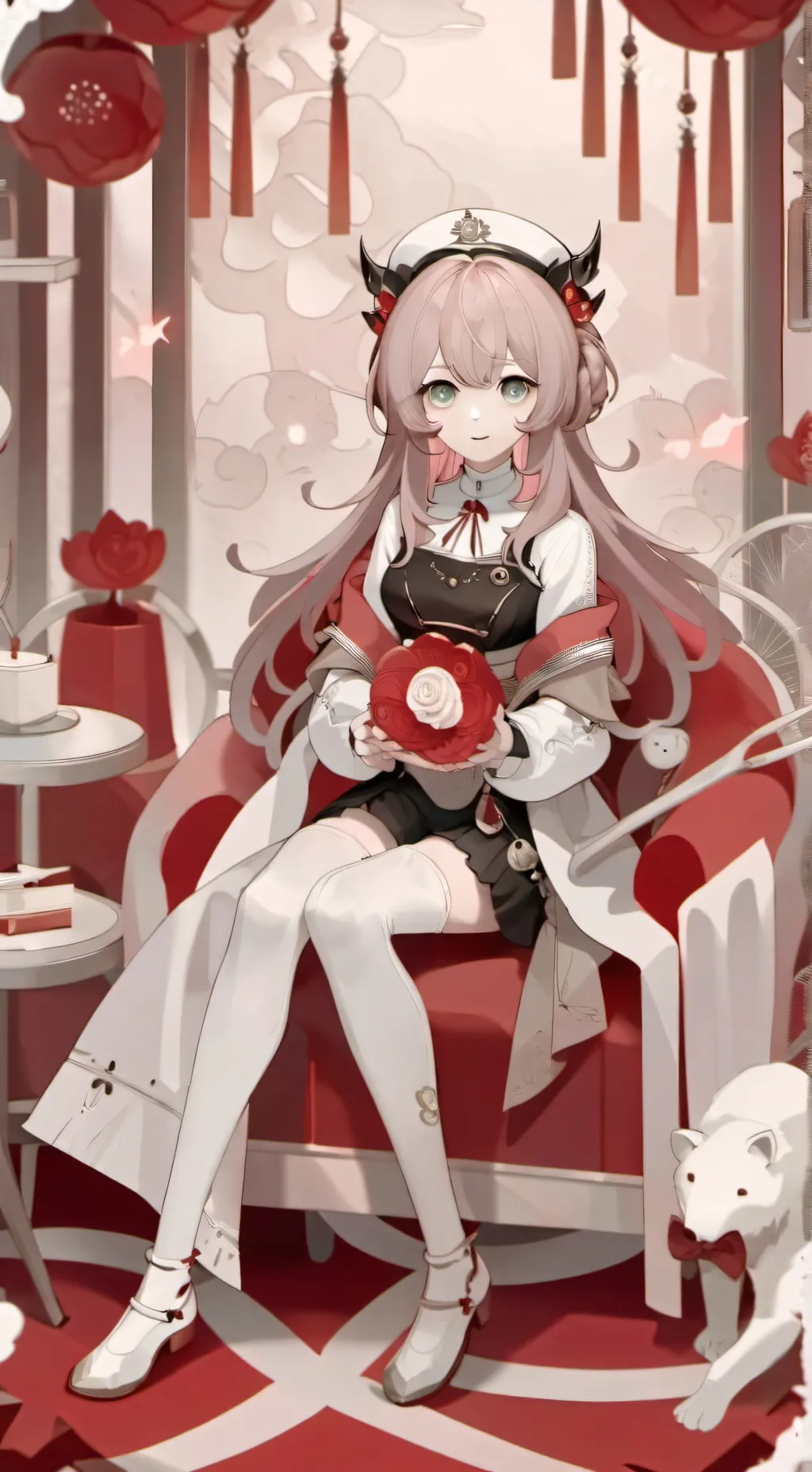 ai character: meme background