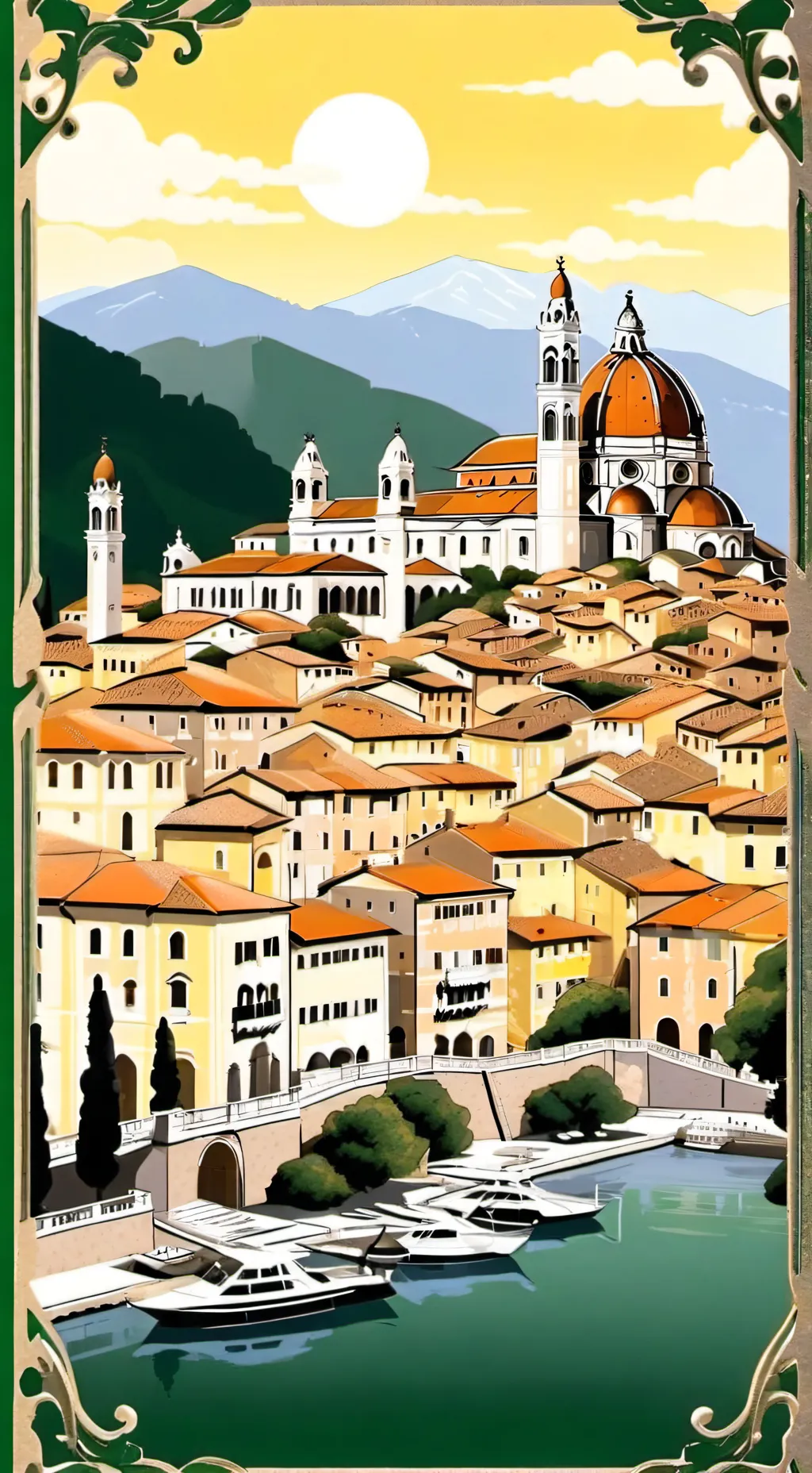 ai character: oroverde background