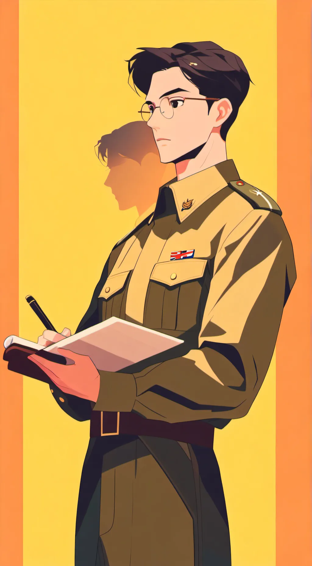 ai character: Colonel Jon Park  background
