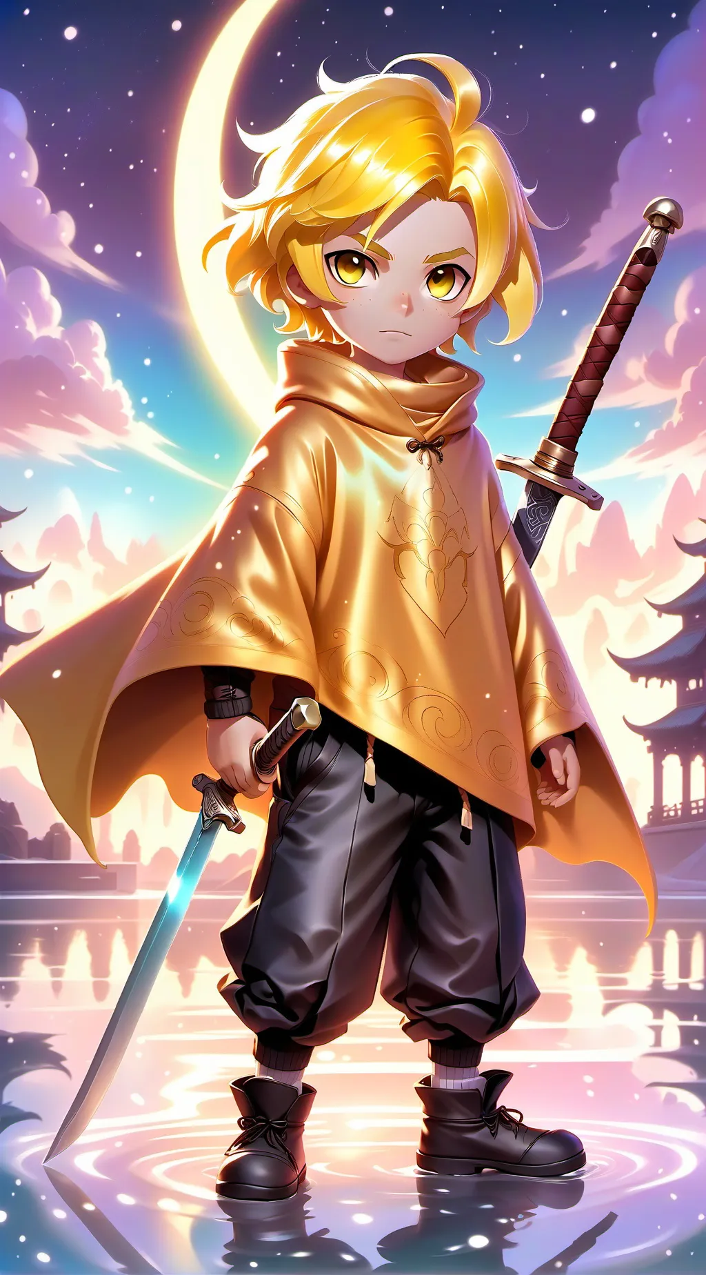 ai character: mago pool background