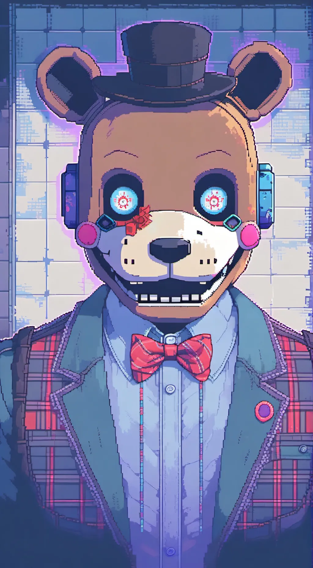 ai character: five nights Freddy background