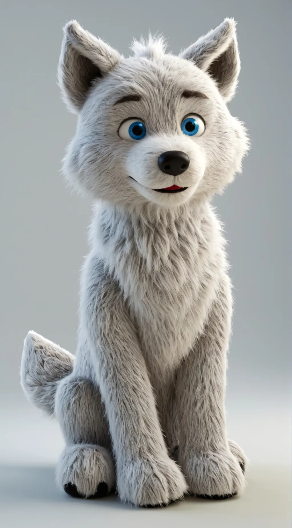 ai character: Wolfie background