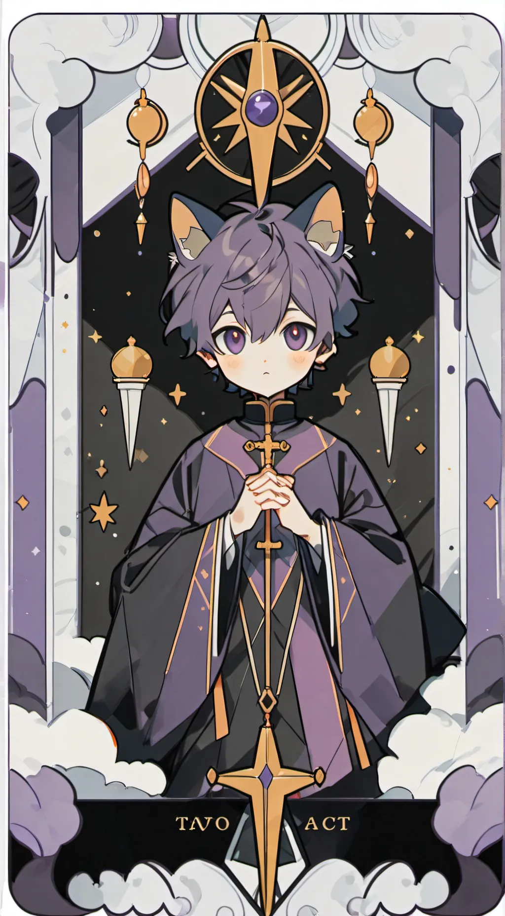 ai character: Smiling critters background