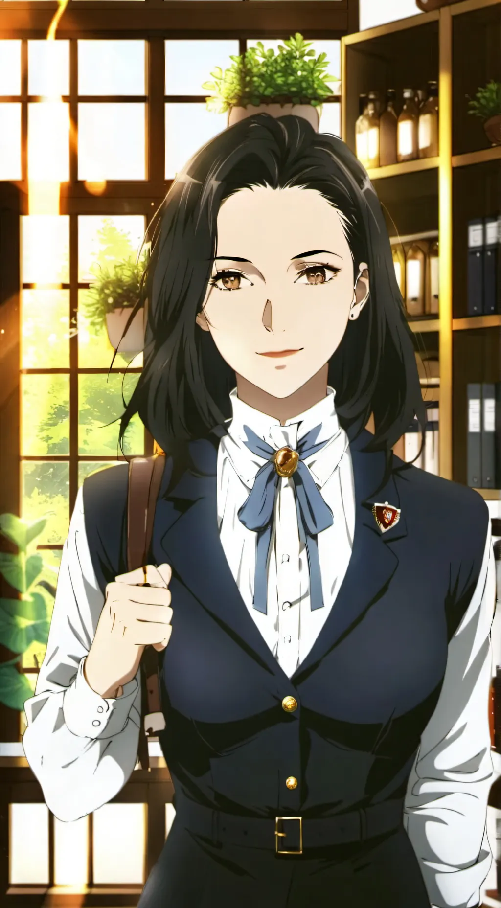 ai character: Jane Smith.  background