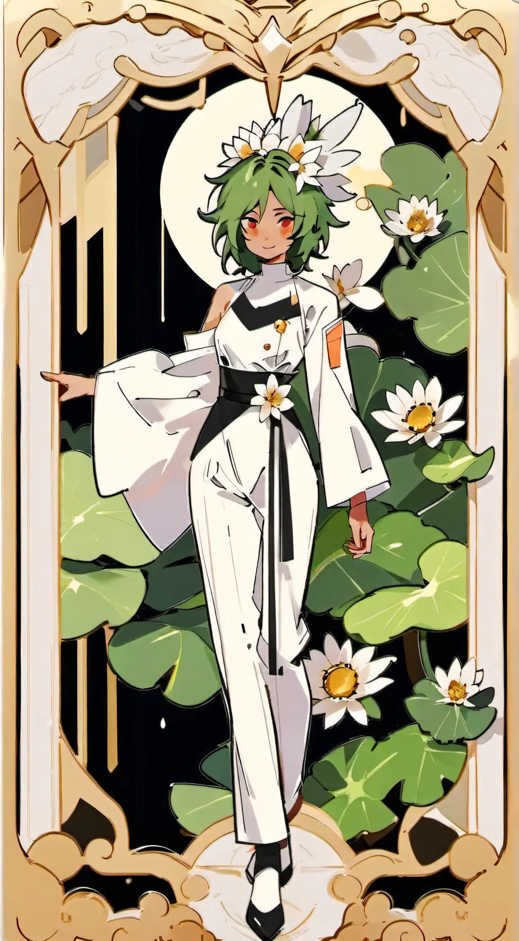 ai character: Matilda  background
