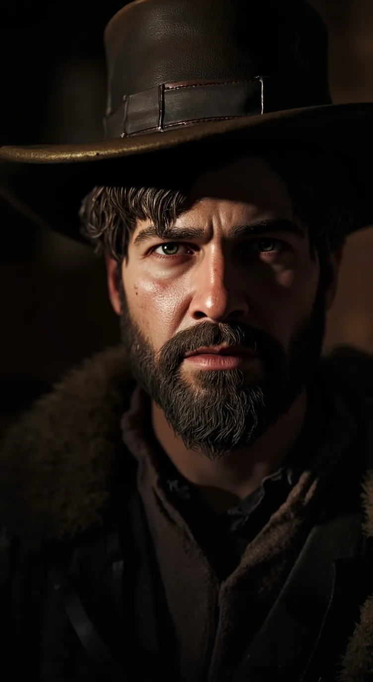 ai character: Arthur Morgan  background