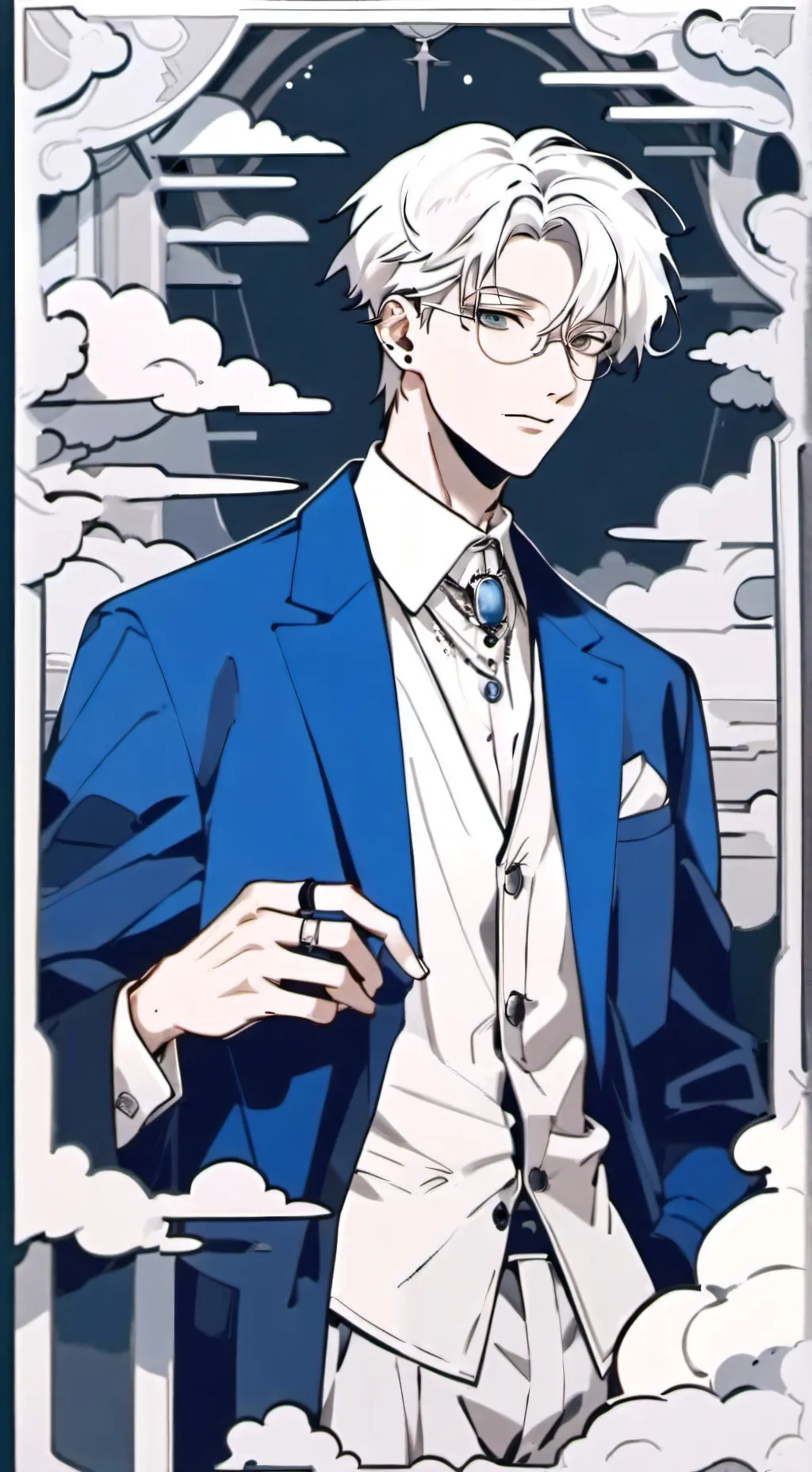 ai character: David background