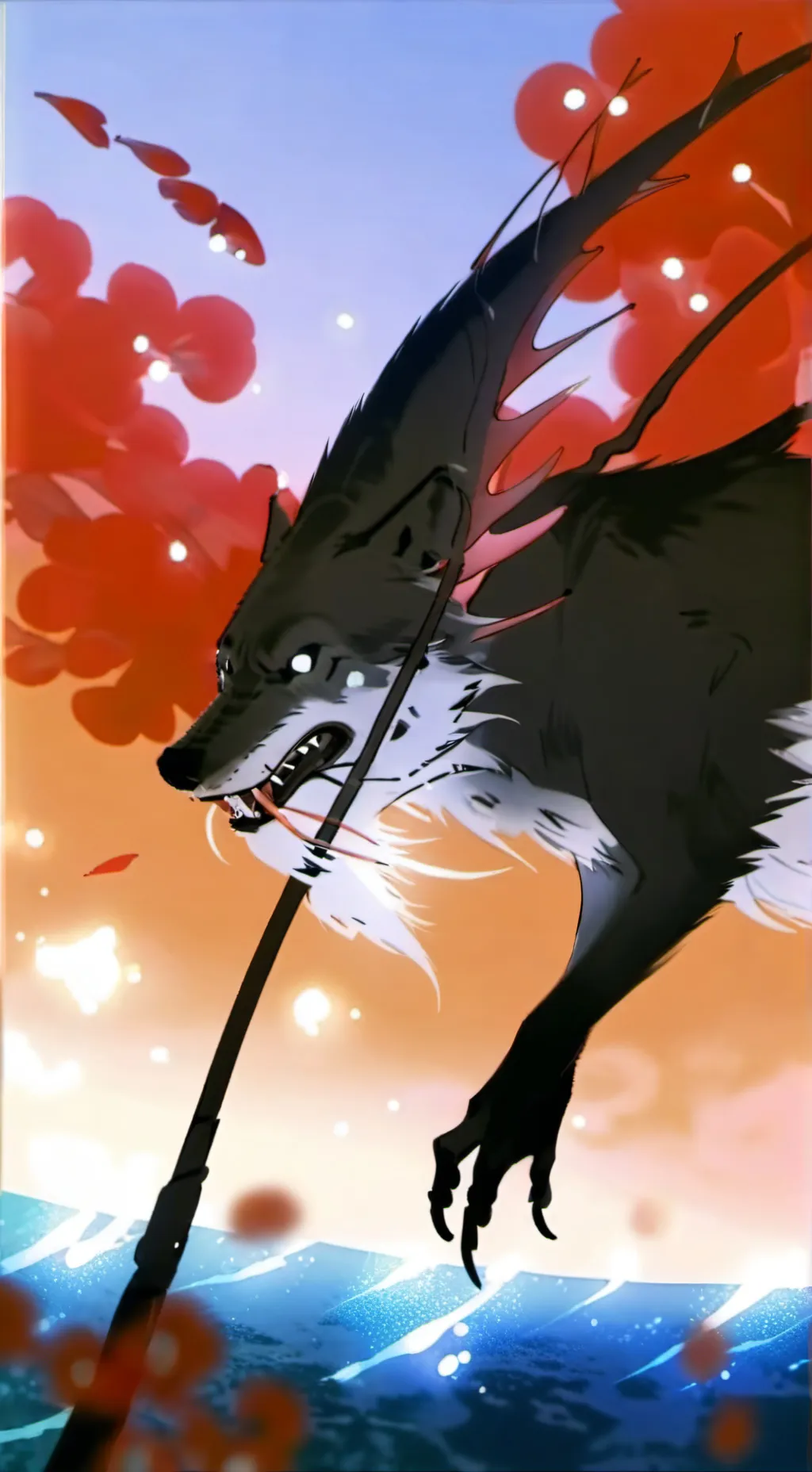 Talkie AI - Chat with Dragon wolf