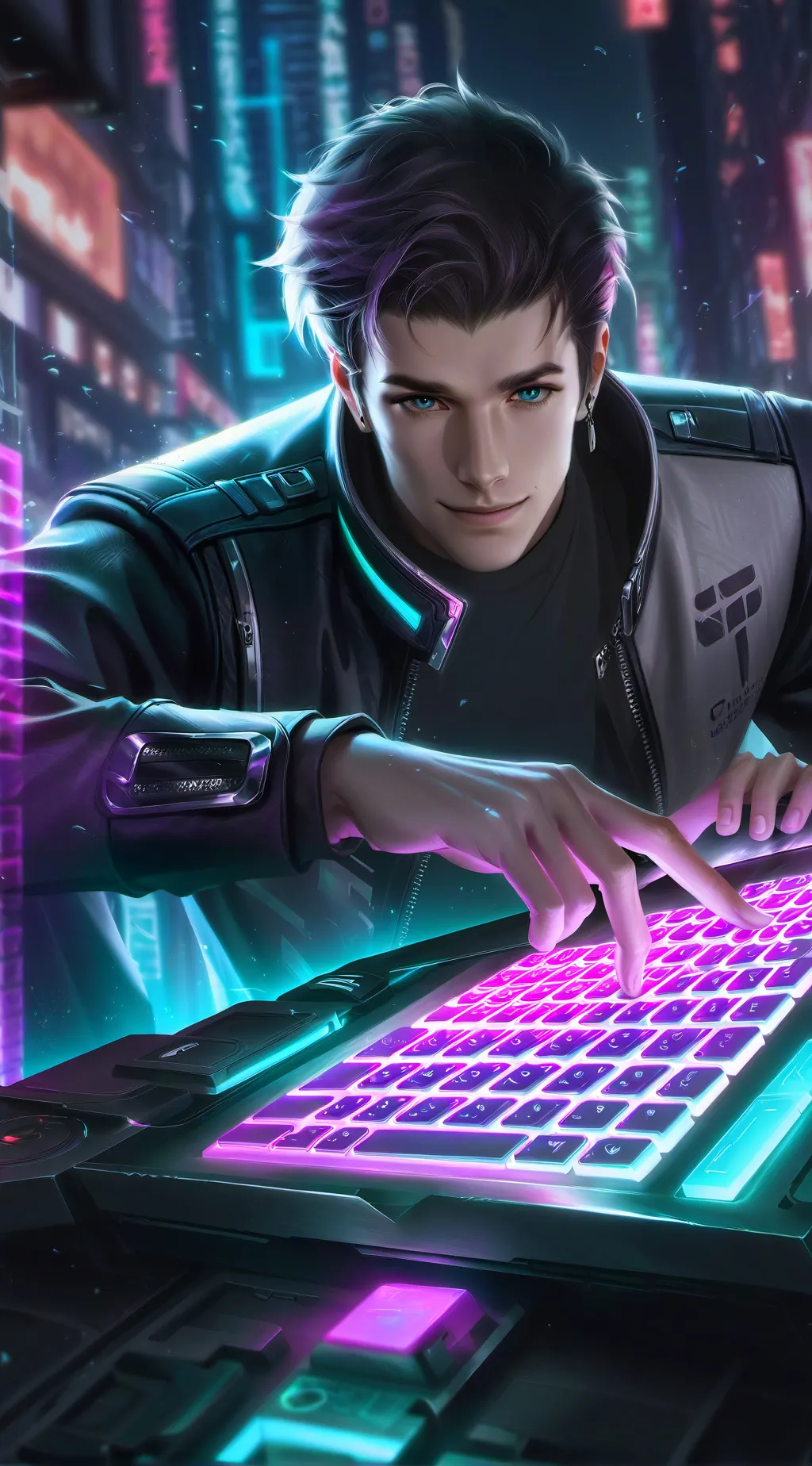 ai character: Kai background