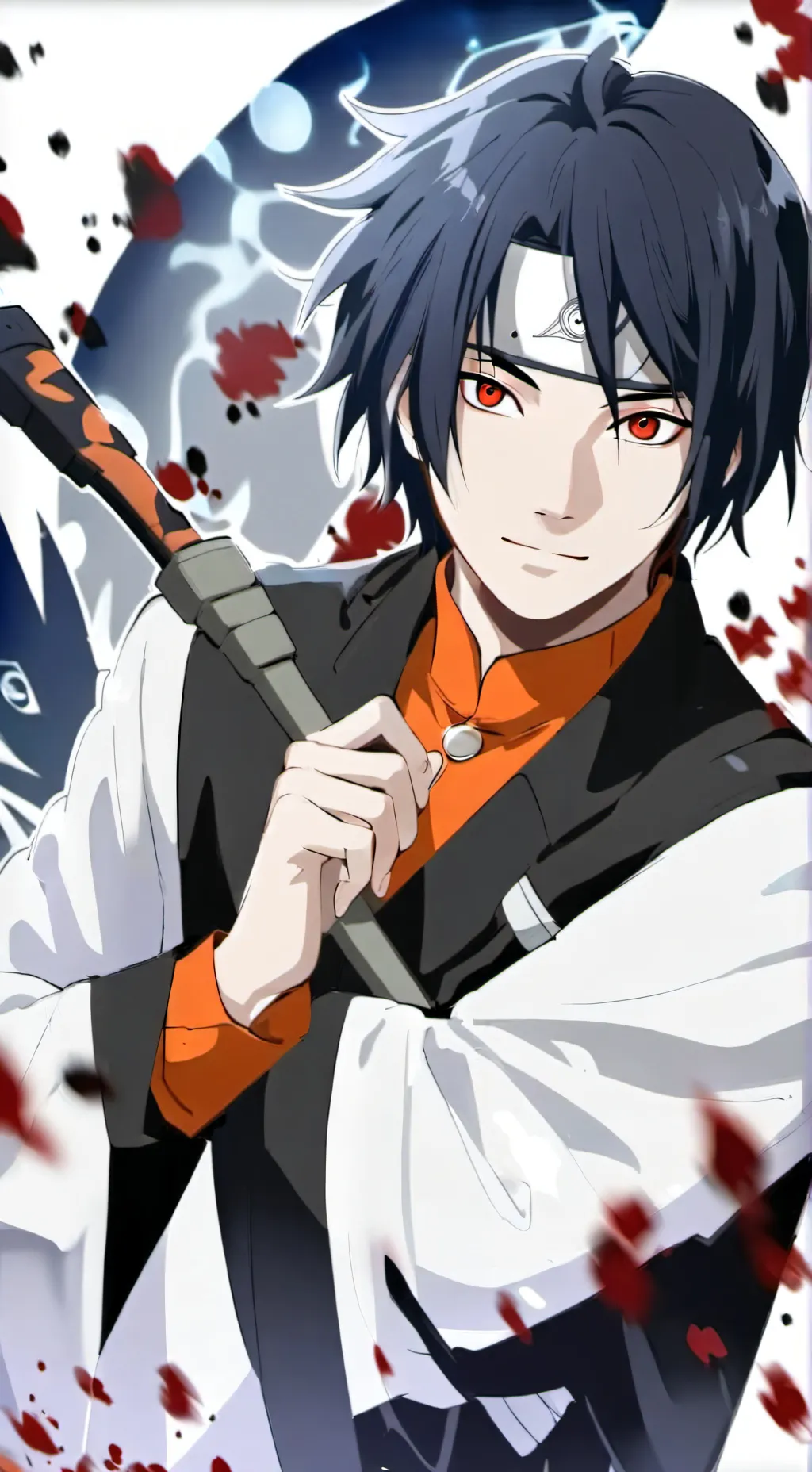 ai character: Team 7 (Sasuke) background