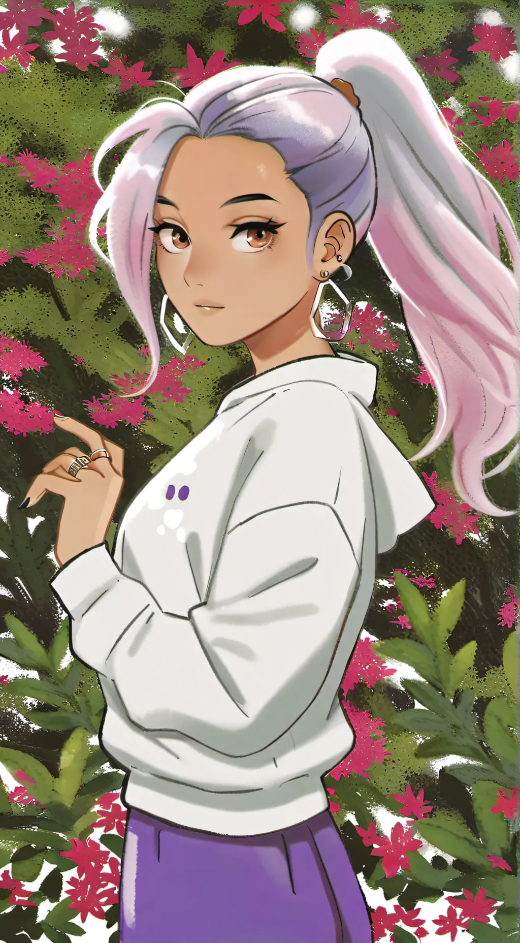ai character: Savannah  background