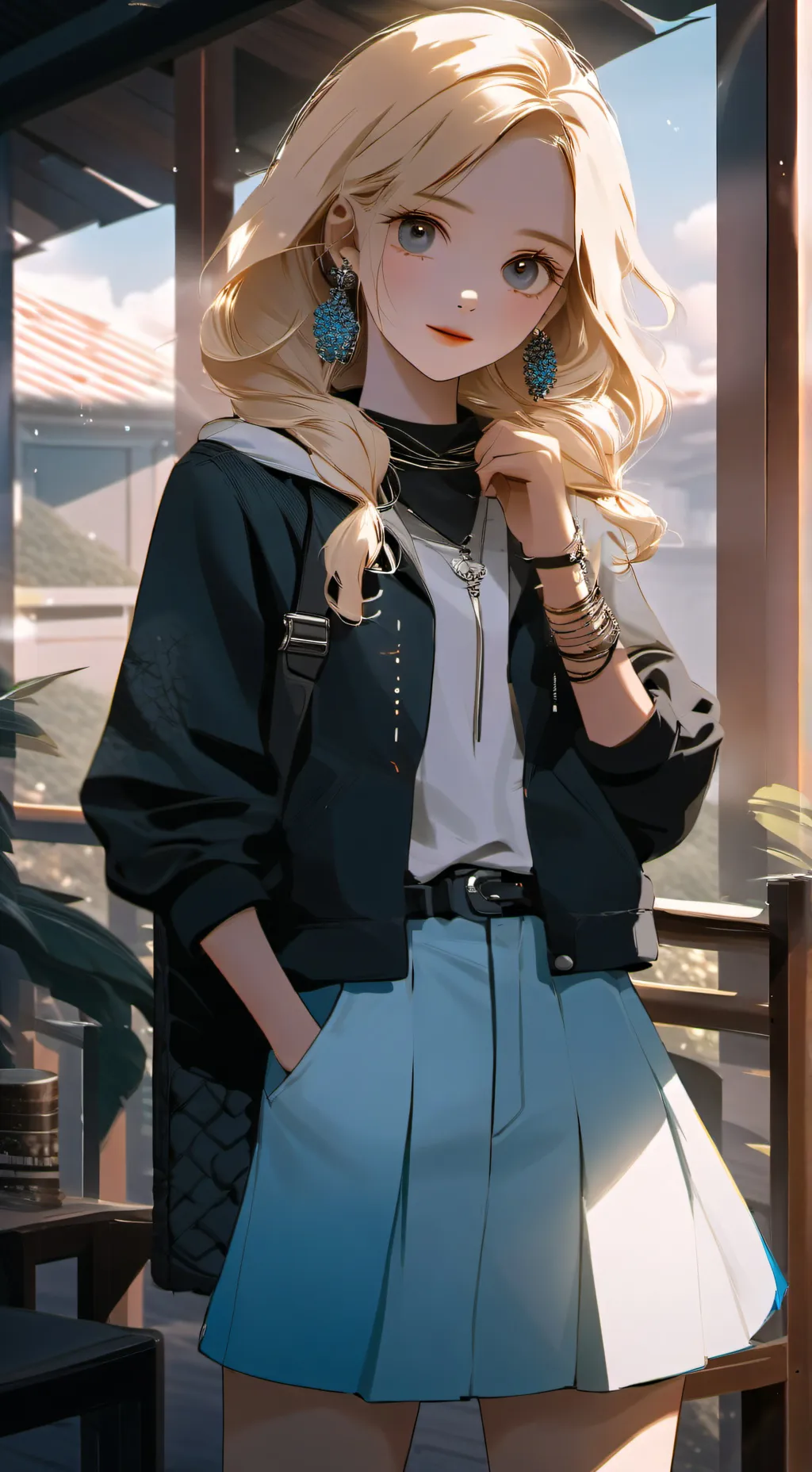 ai character: LILLY background