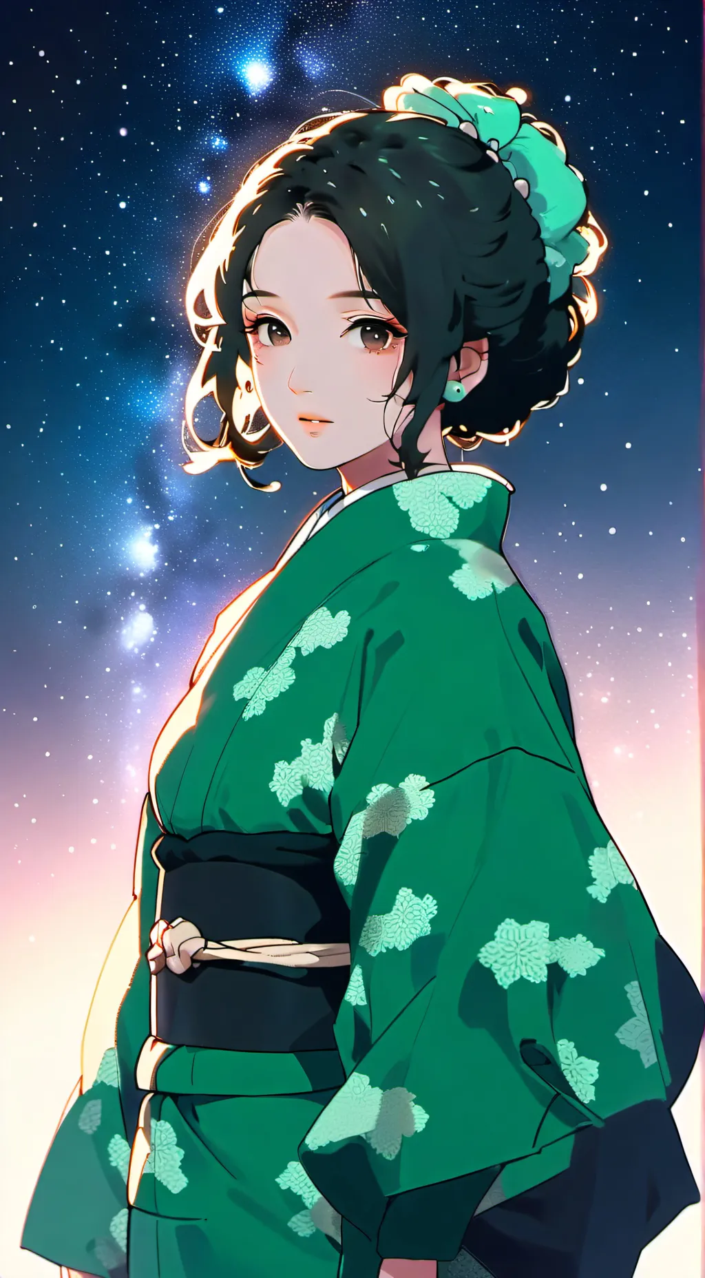 ai character: Kny relax  background