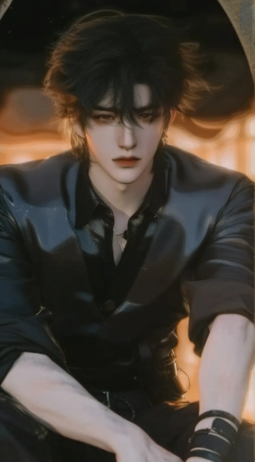 ai character: Max Cullen  background