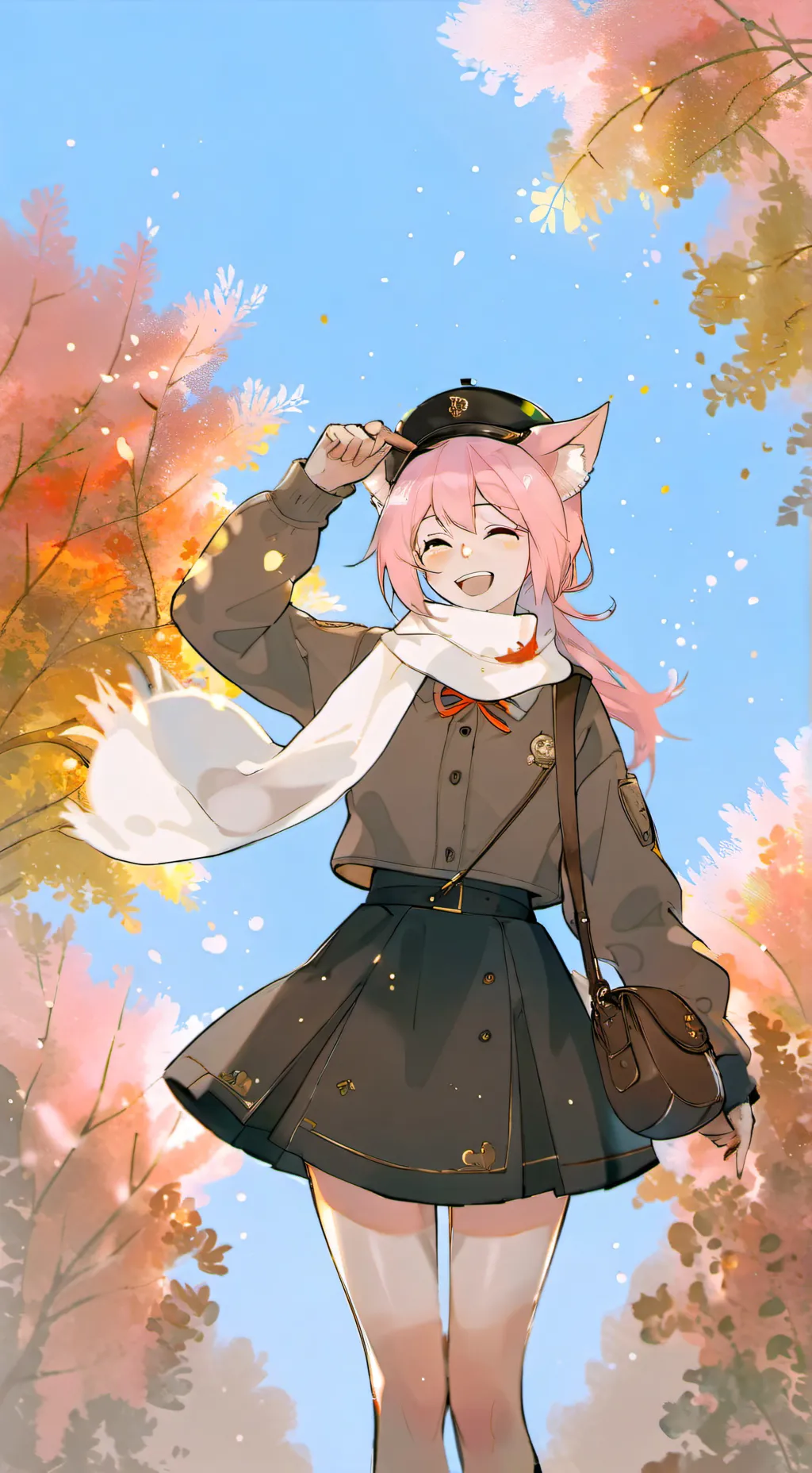 ai character: sunny  background