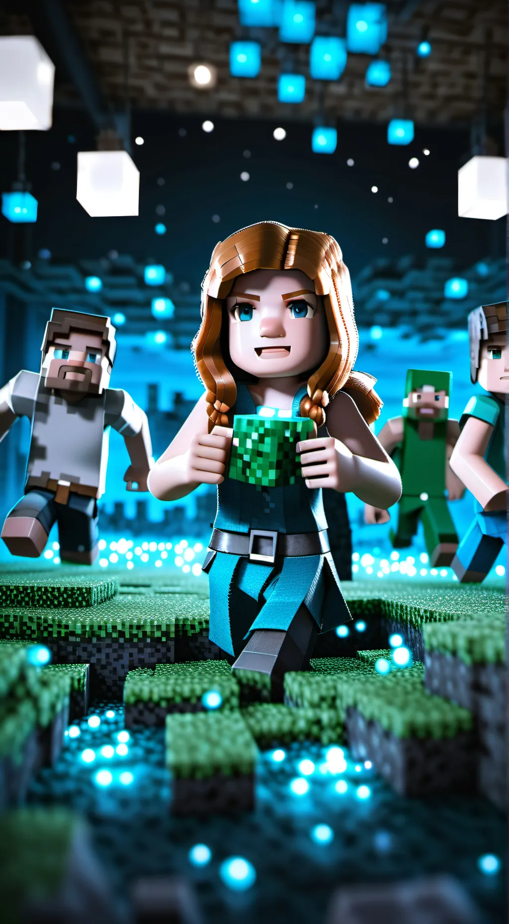 ai character: Steve background
