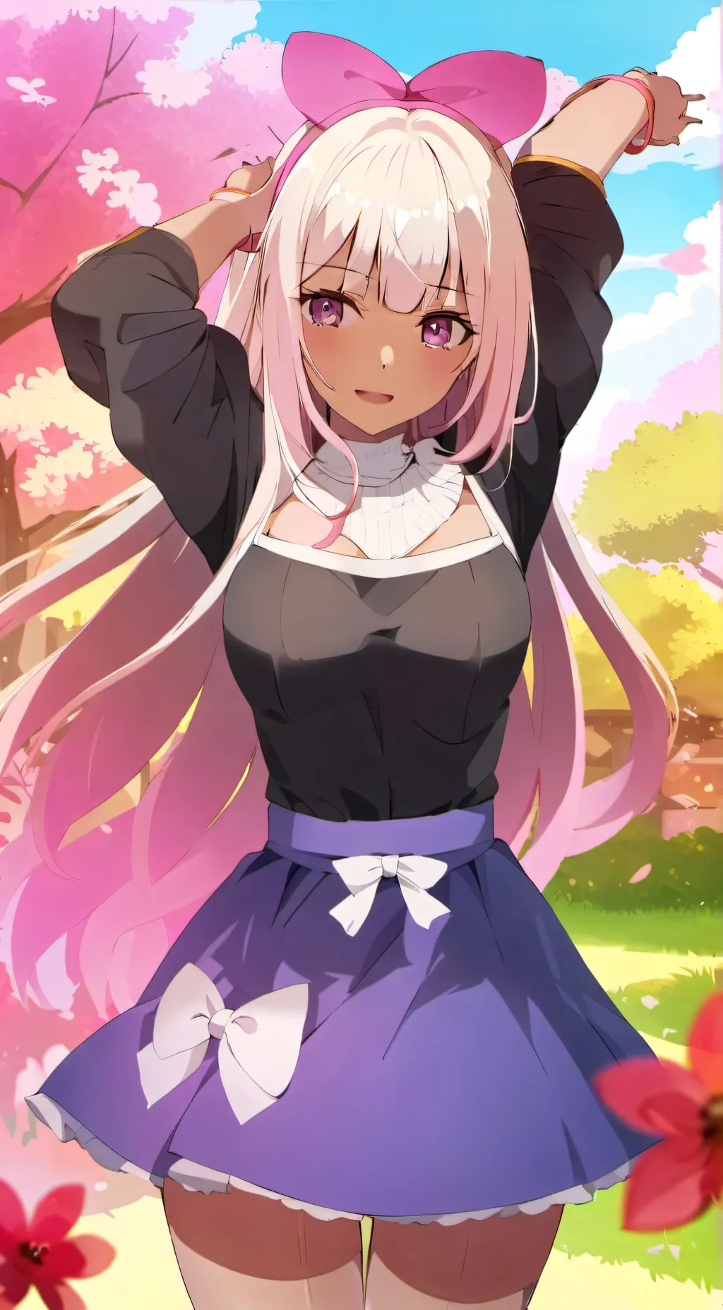 ai character: Лили background