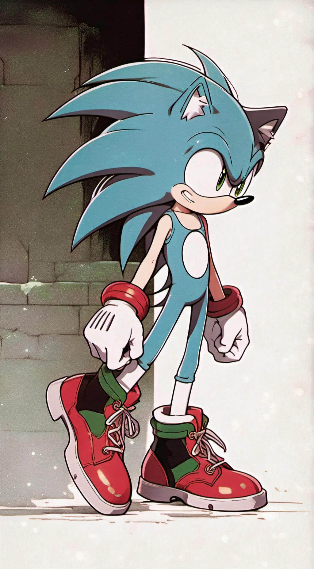 ai character: Sonic 3! background