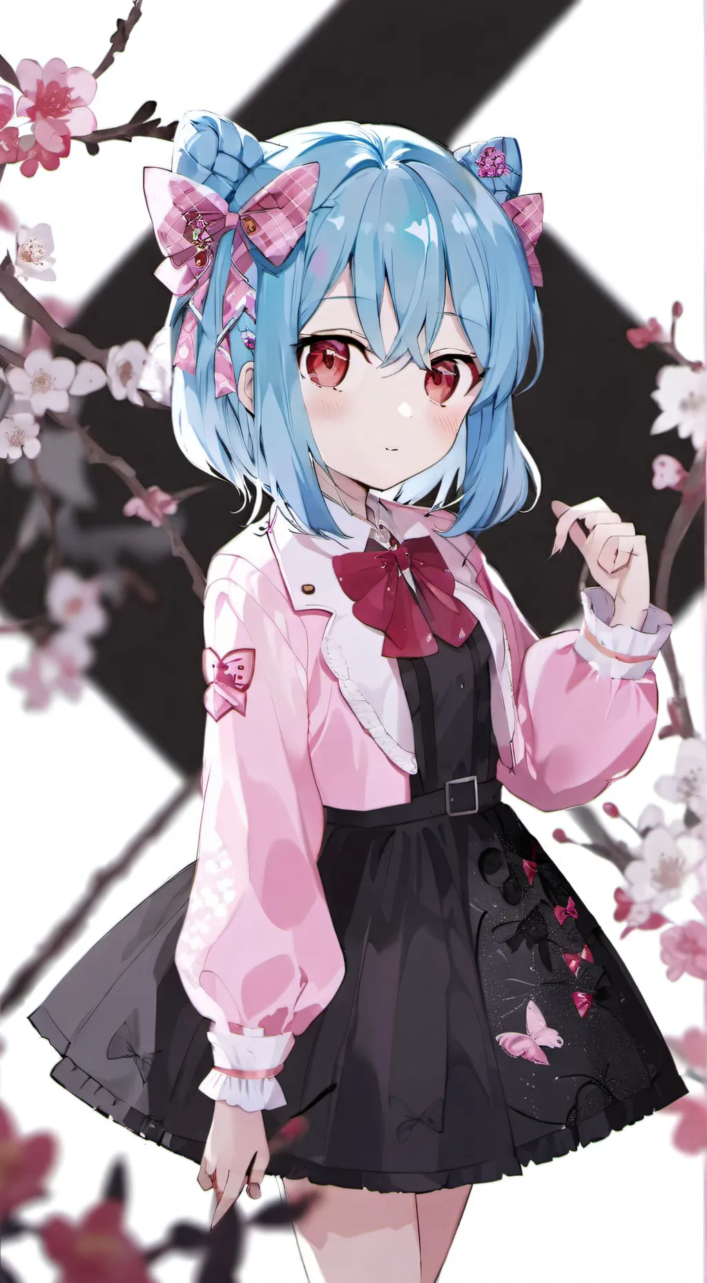ai character: 🌸🍥blossom🍥🌸 background
