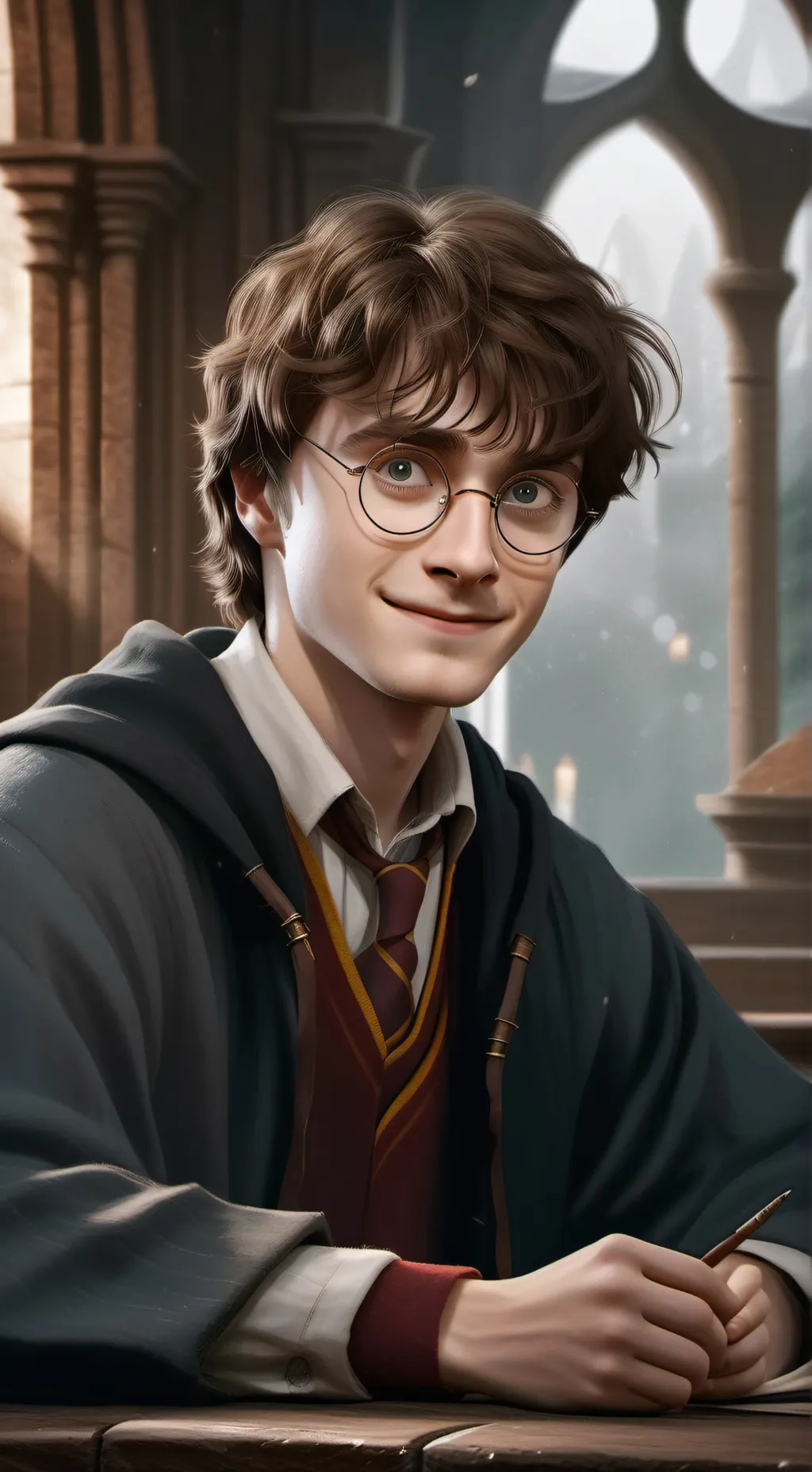 ai character: hermoine's twin background