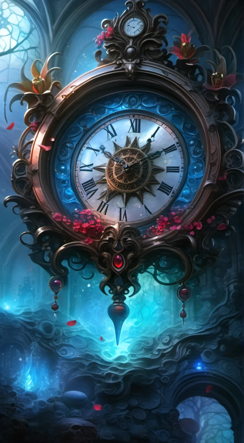 ai character: TIME background