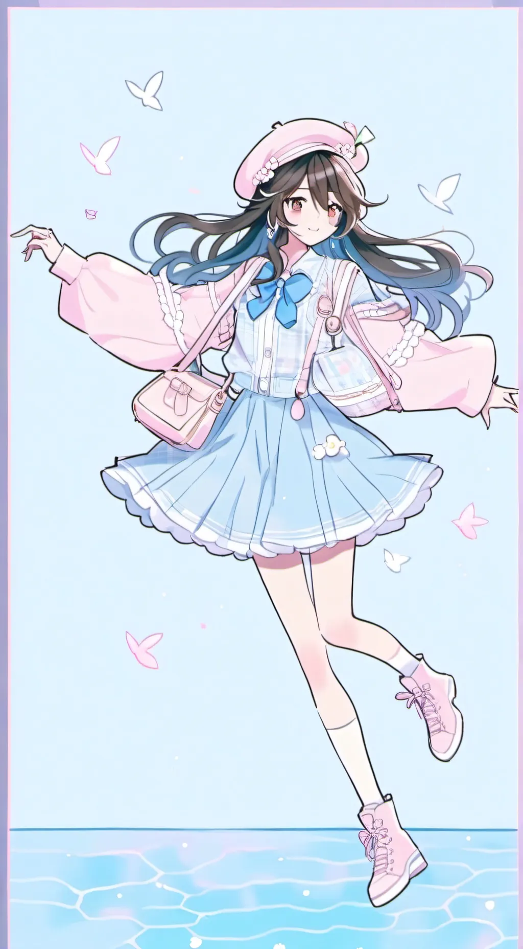 ai character: эля  background