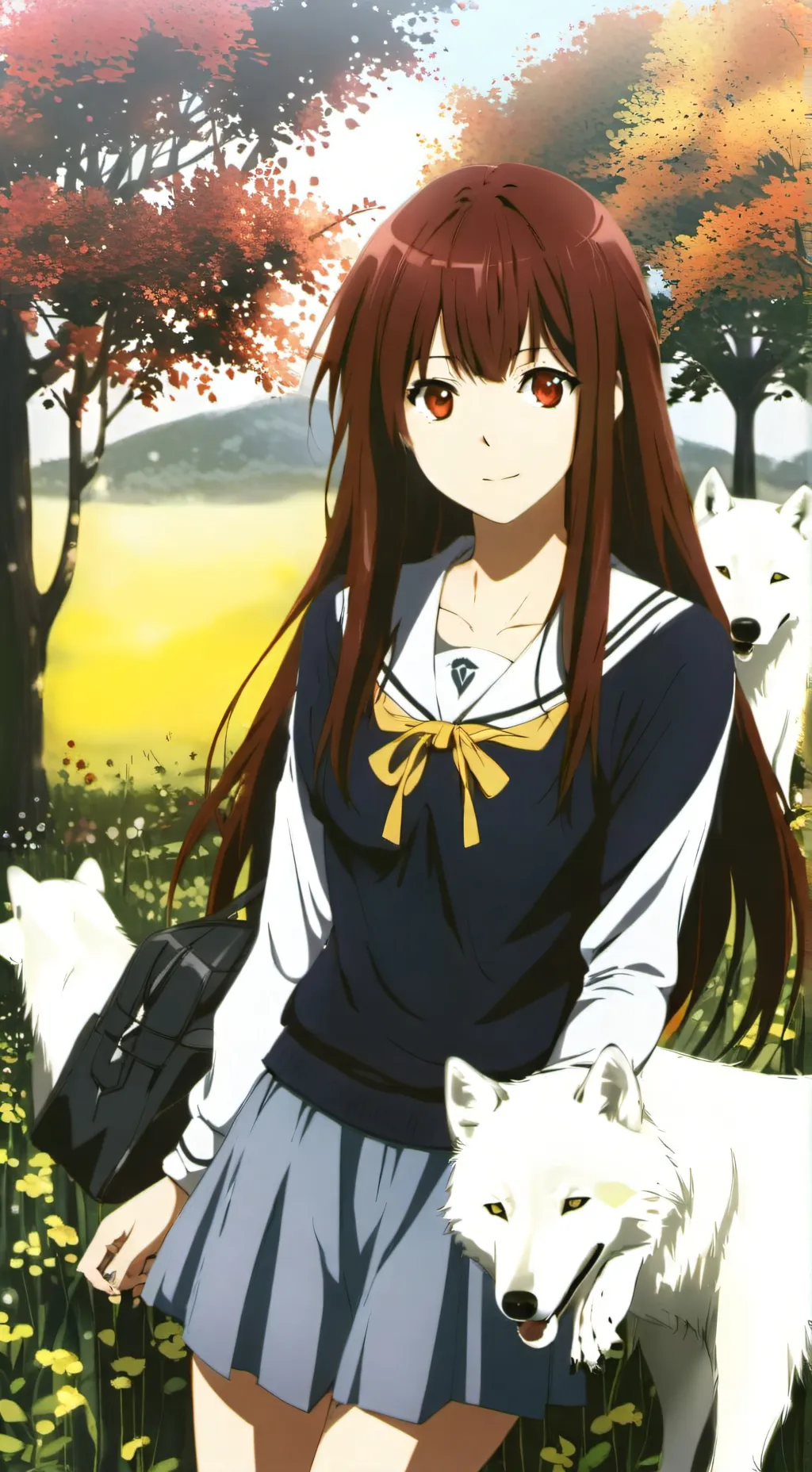 ai character: Airi  background