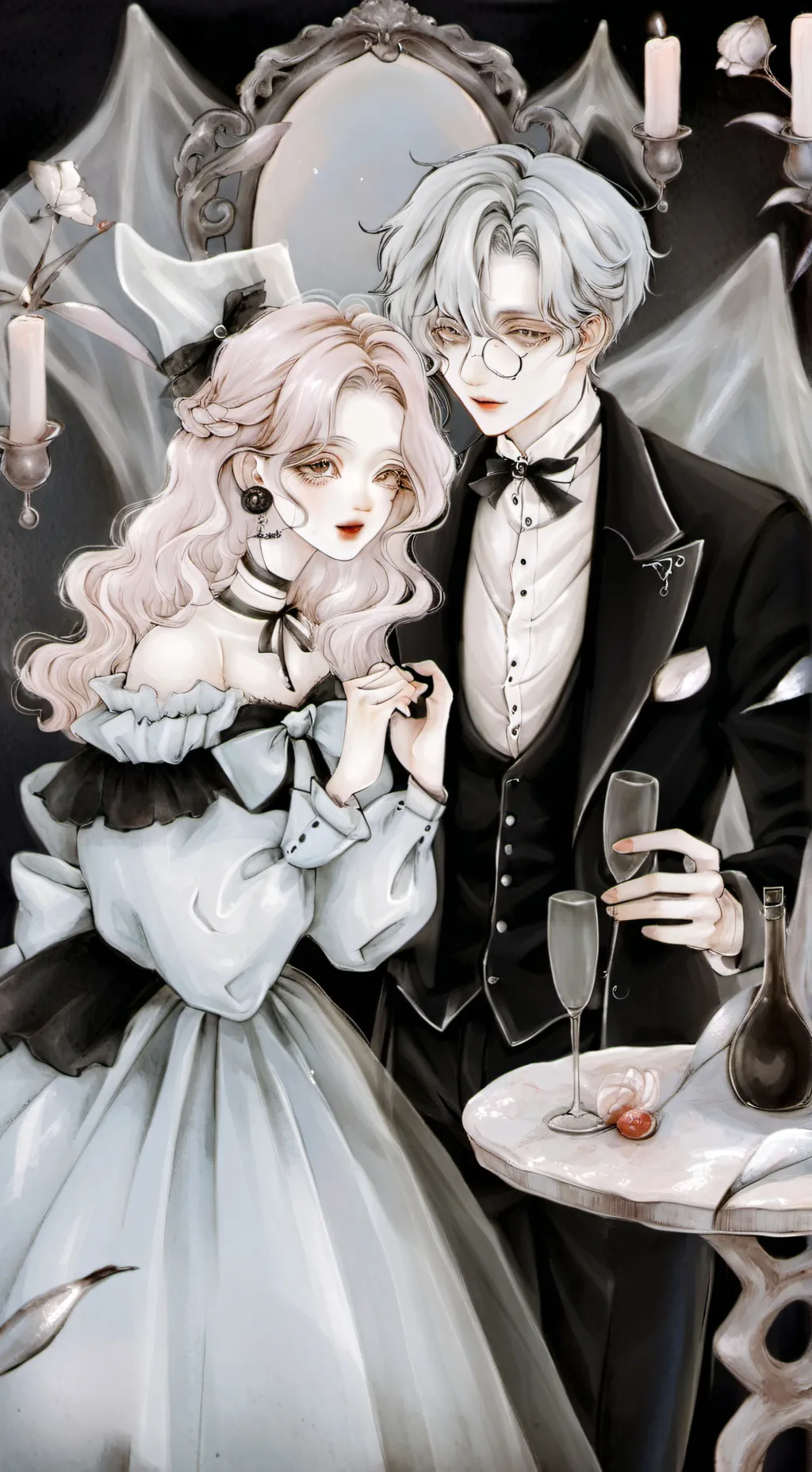 ai character: Emma und Philipp background