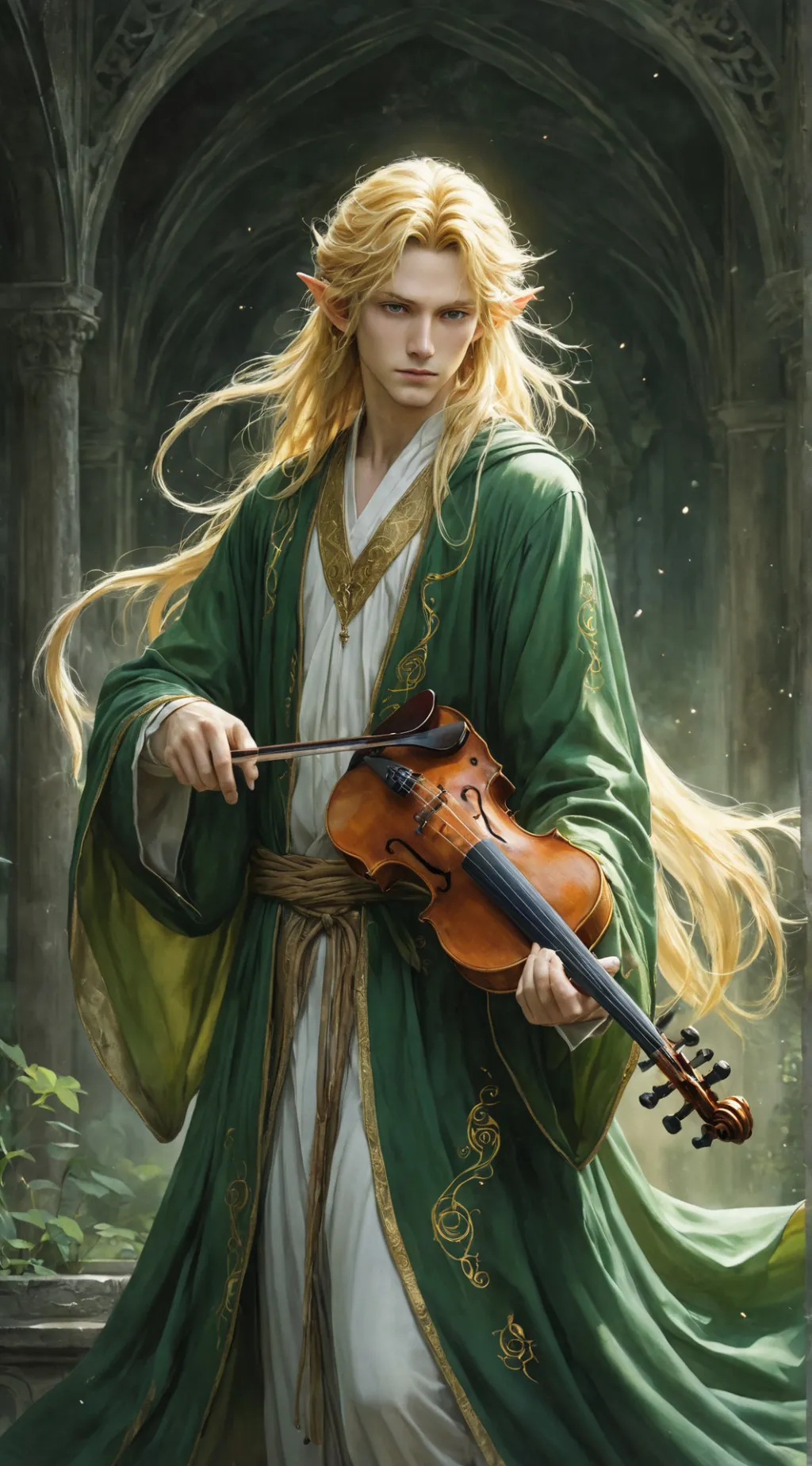ai character: Eirik background