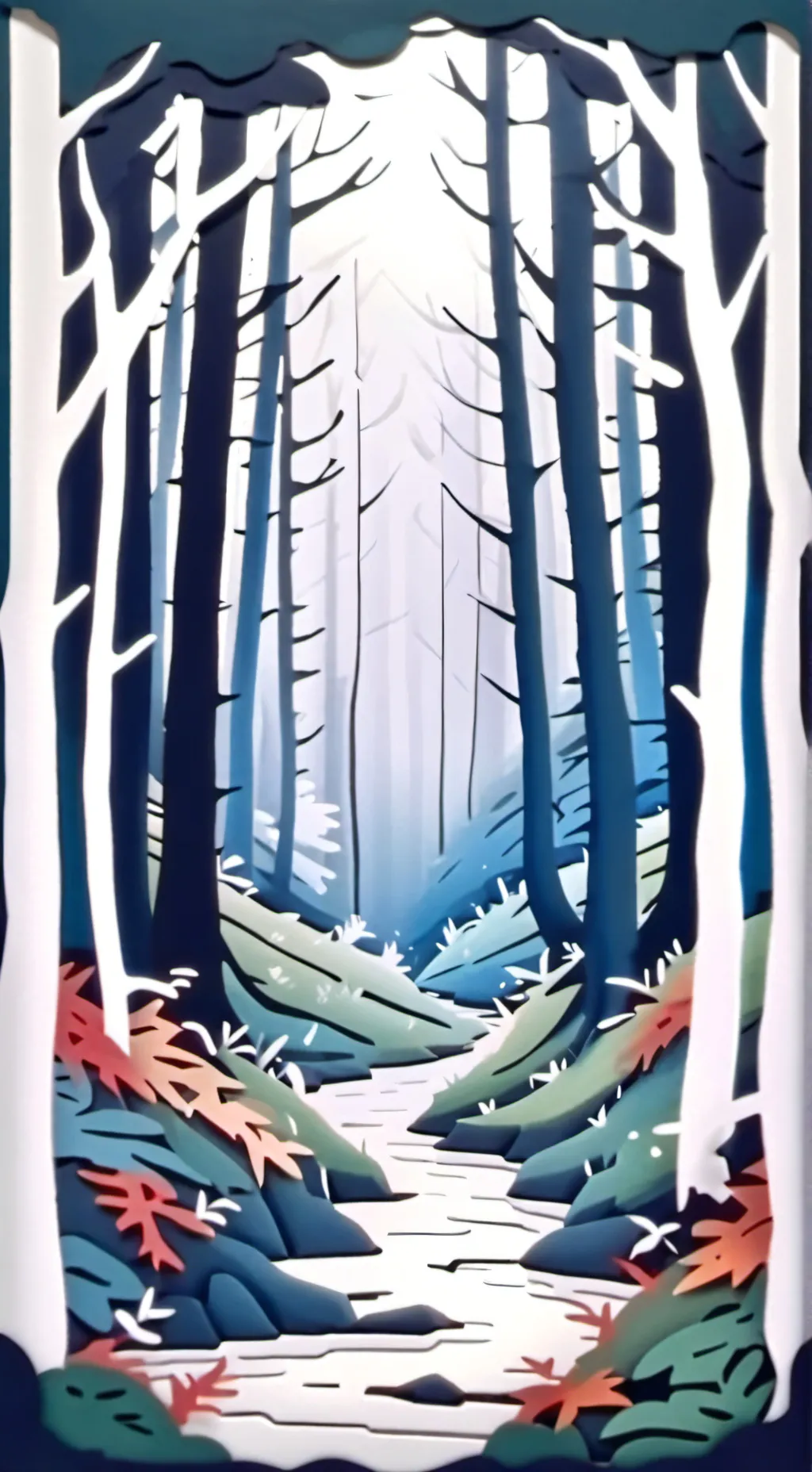 ai character: 99 in night of 🌲 ✦ background