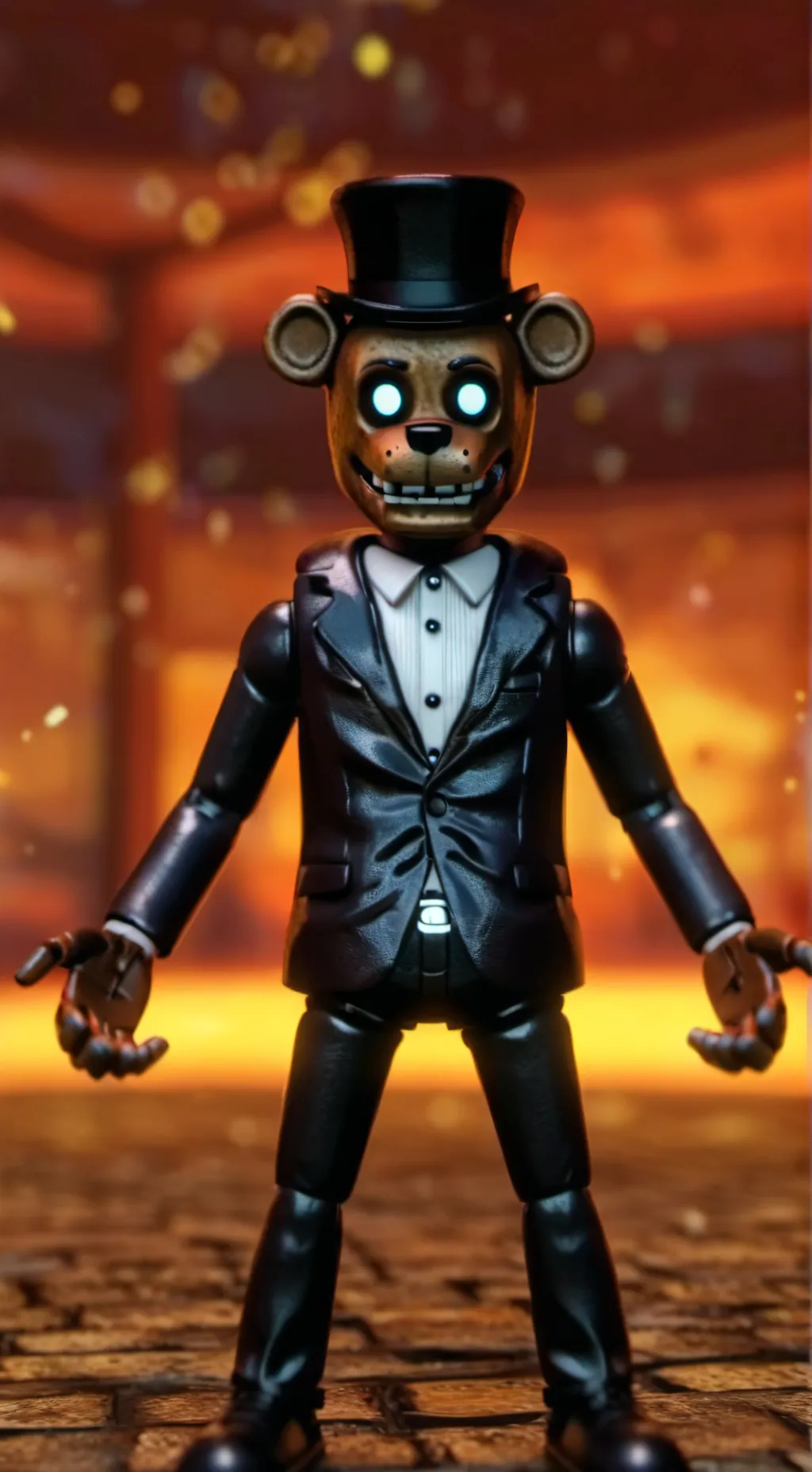 ai character: withered freddy background