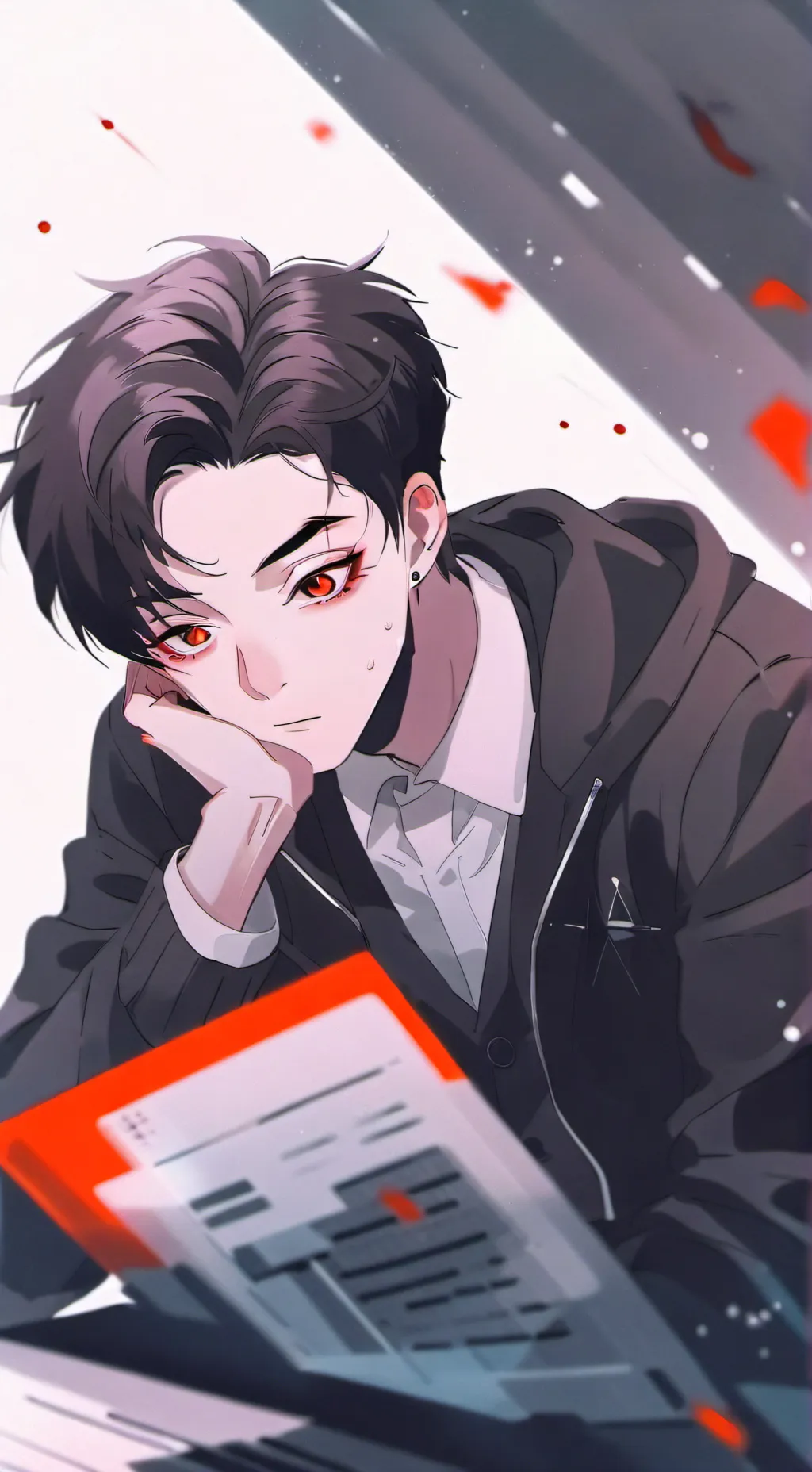 ai character: yukimya  background