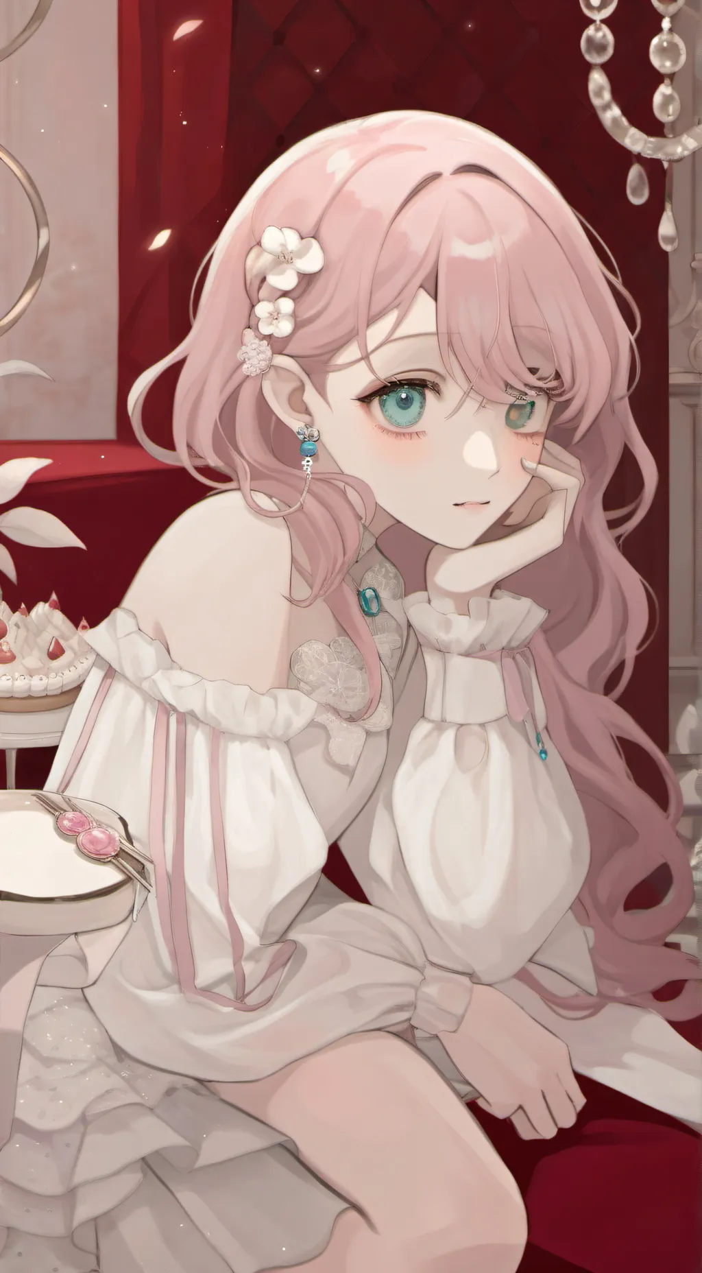 ai character: ☆Hyunlix Duaghter background