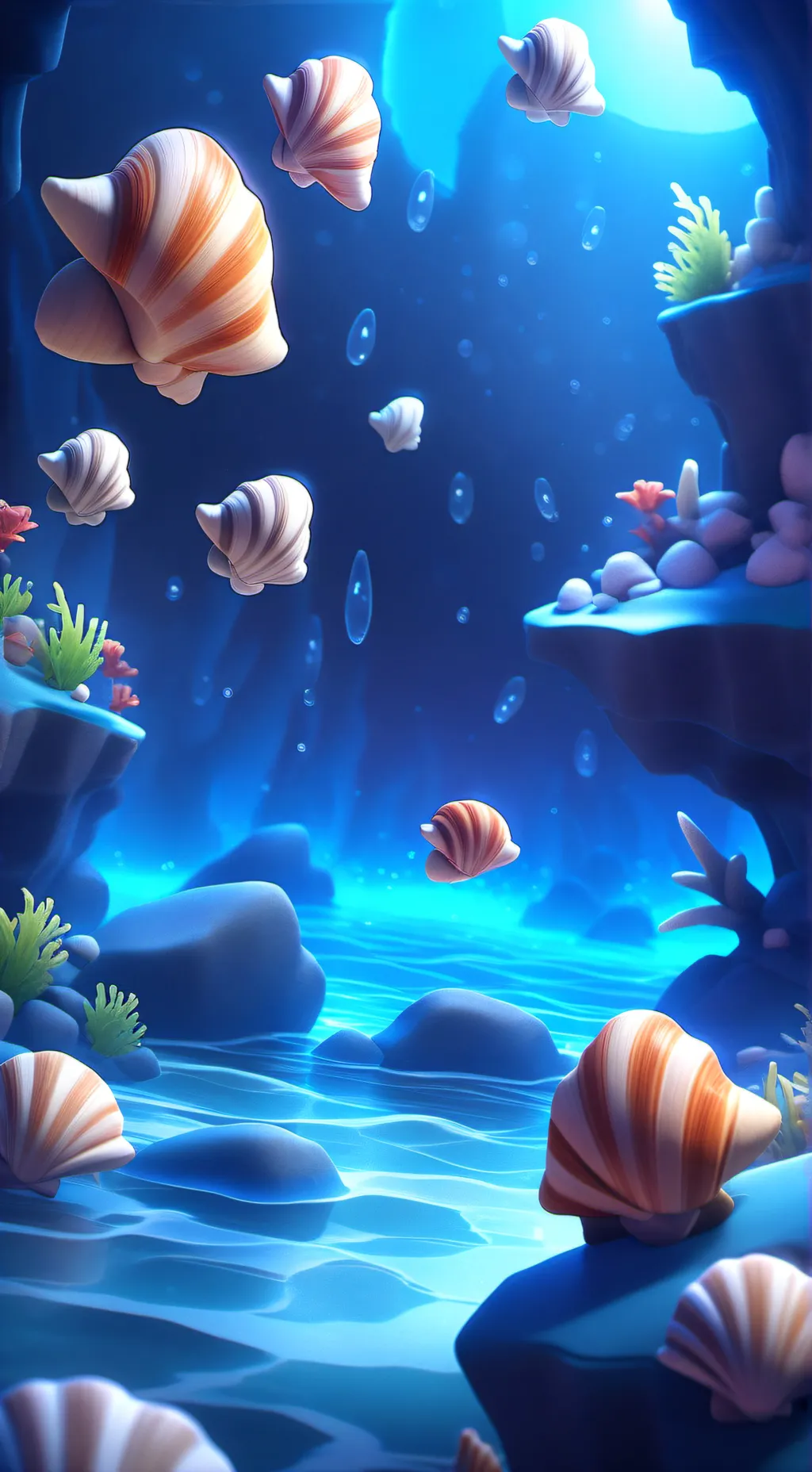 ai character: Shelly background