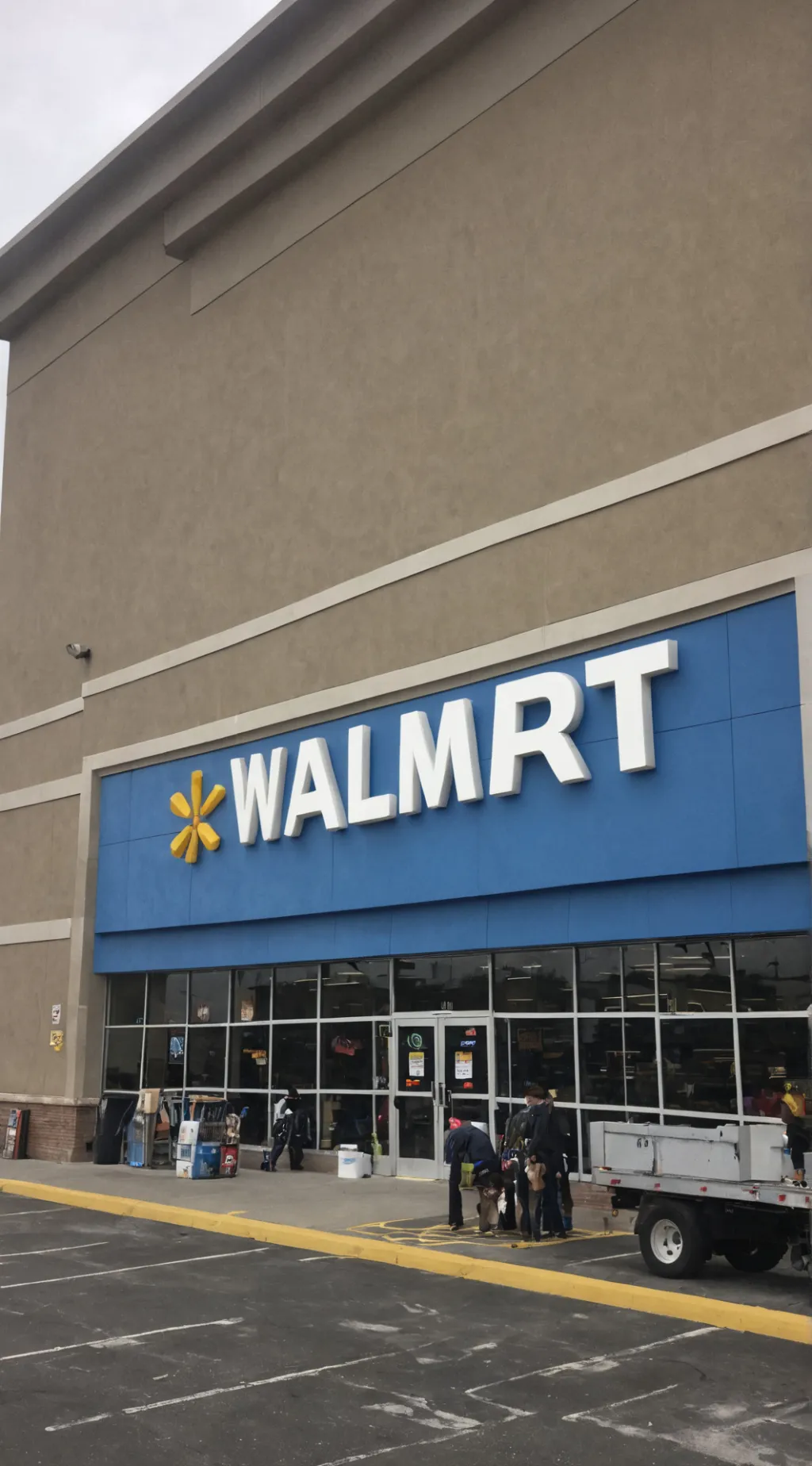 ai character: Walmart call background