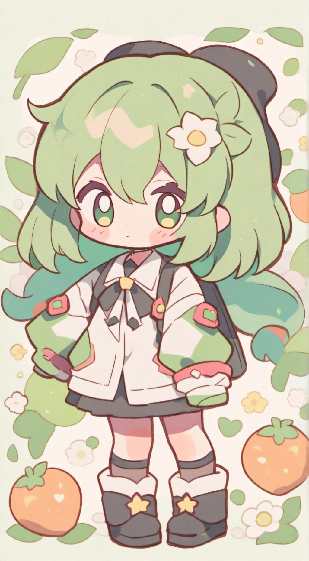 ai character: jazmin💫 background