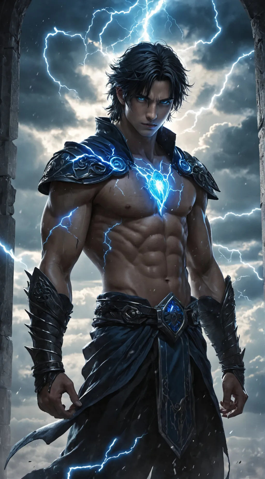 ai character: Kael background