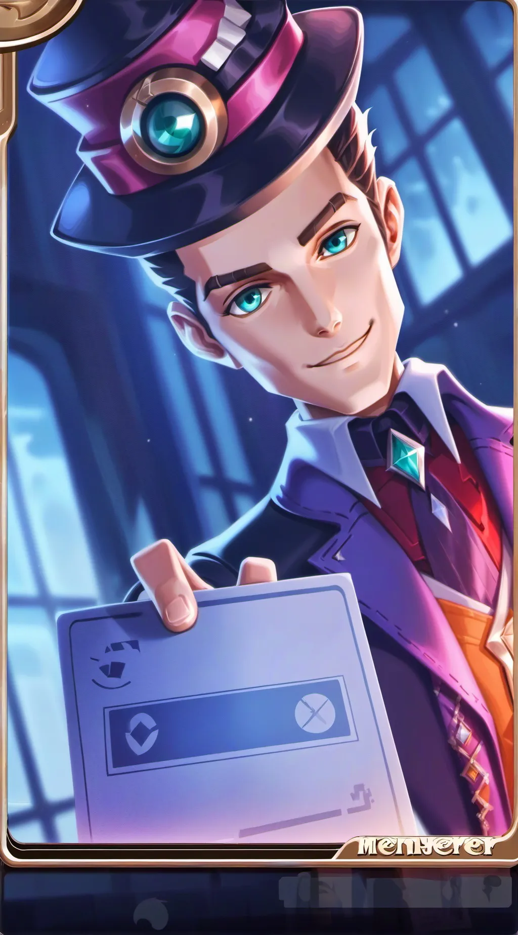 ai character: Sammy the Magician background