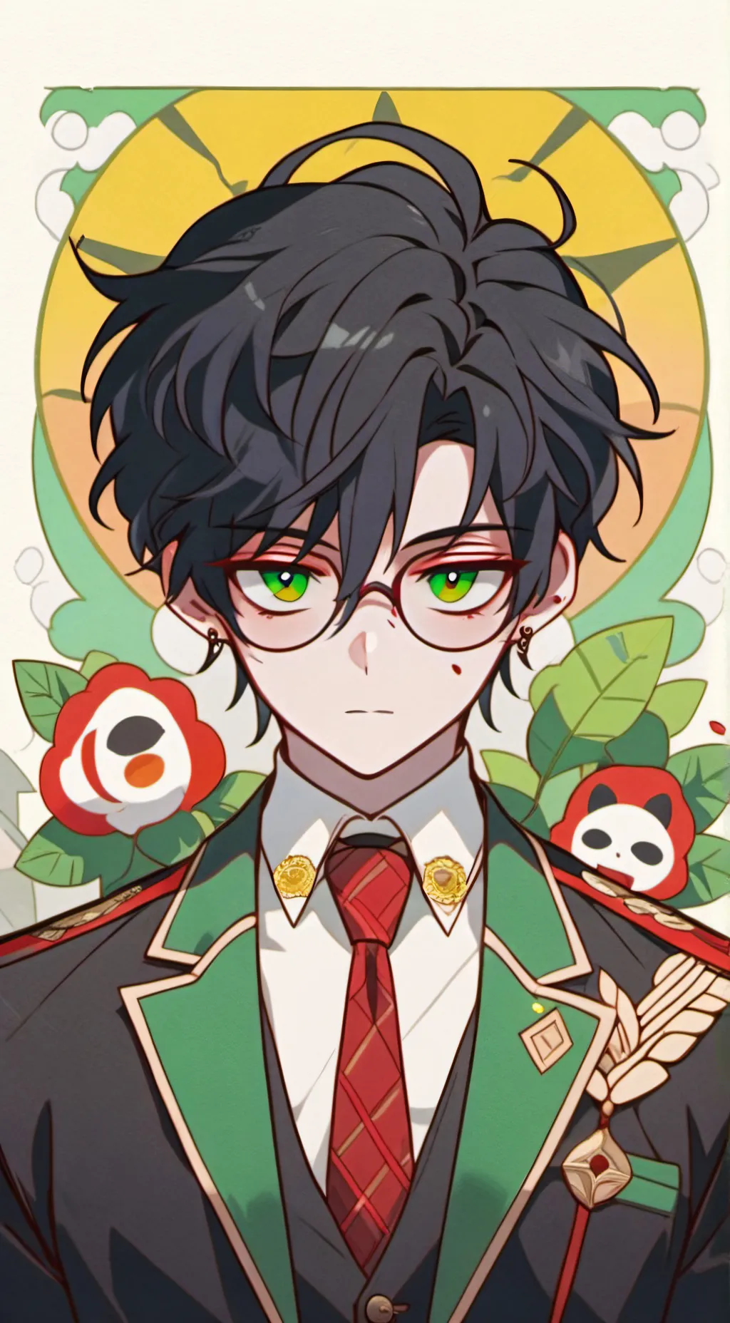 ai character: 💚Harry Potter💚 background
