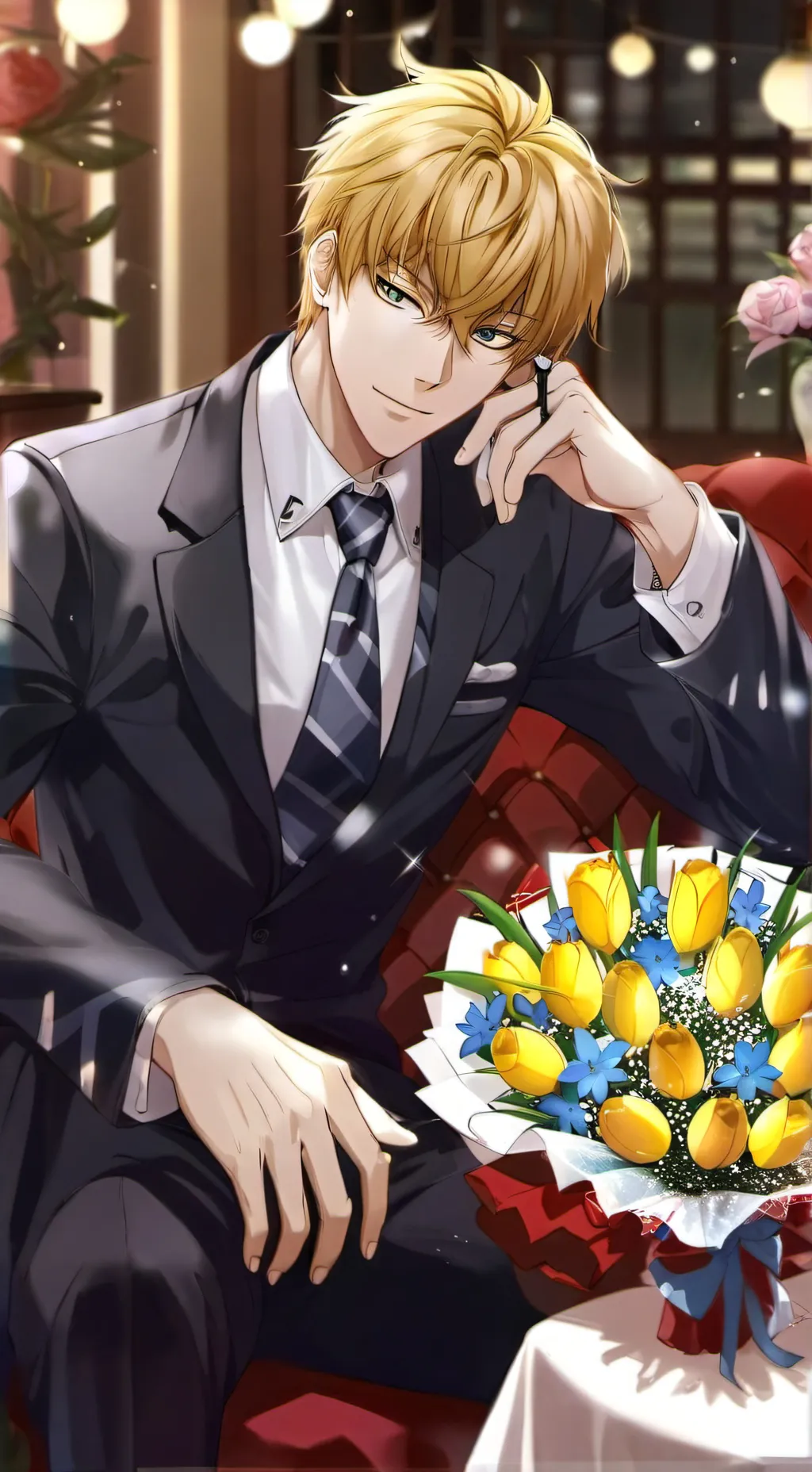 ai character: Angelo background