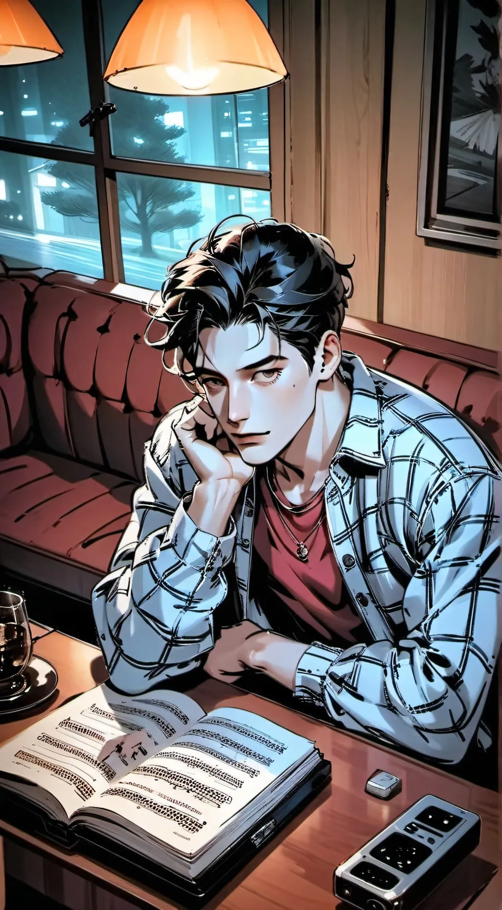 ai character: Liam background