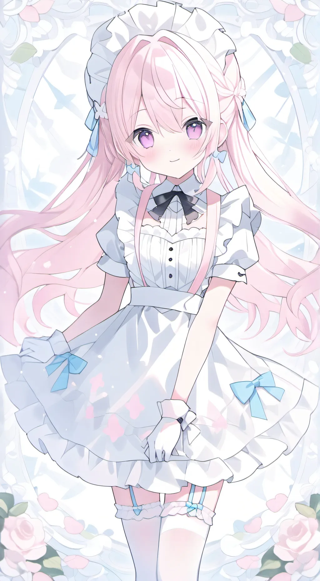 ai character: maid background