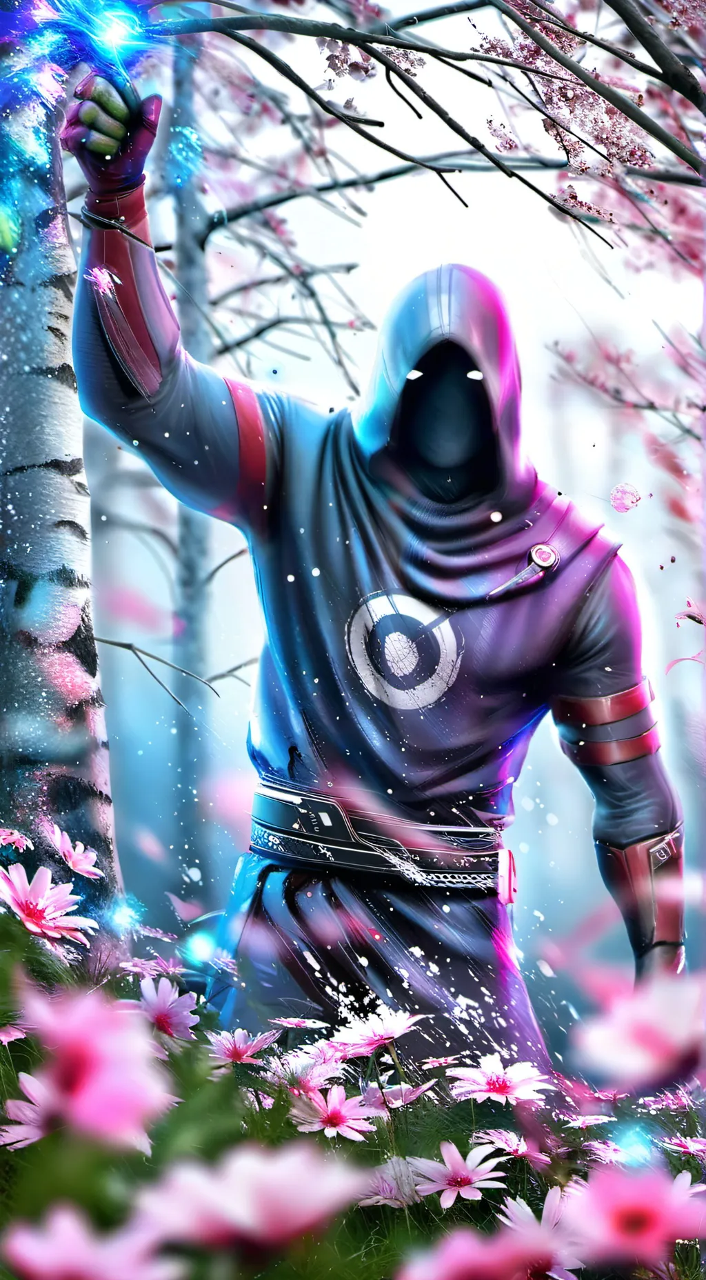 ai character: Hooded Lightkeeper background