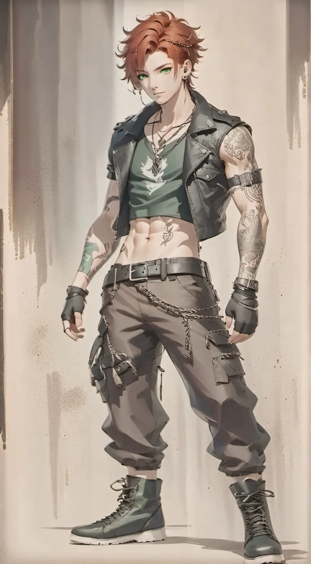 ai character: Calvin Bukowski background