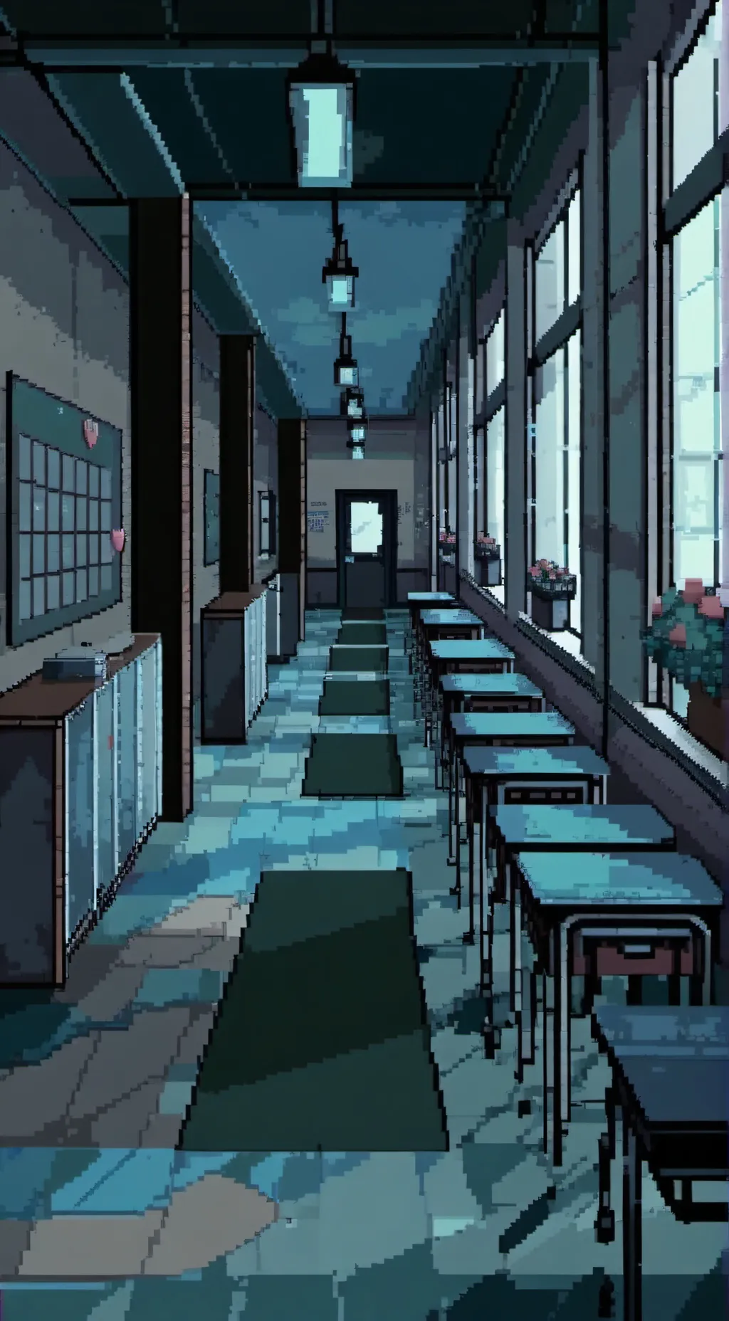 ai character: mha Valentines Day background