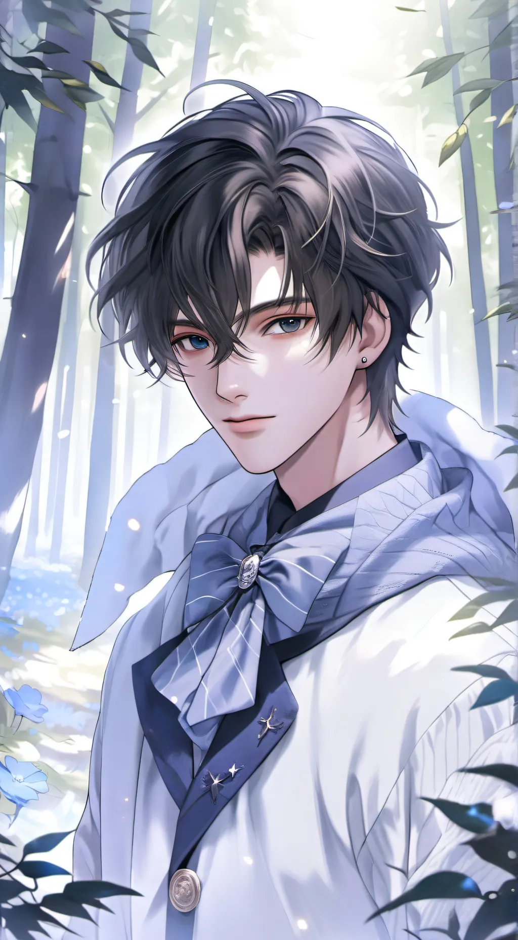 ai character: Justin background